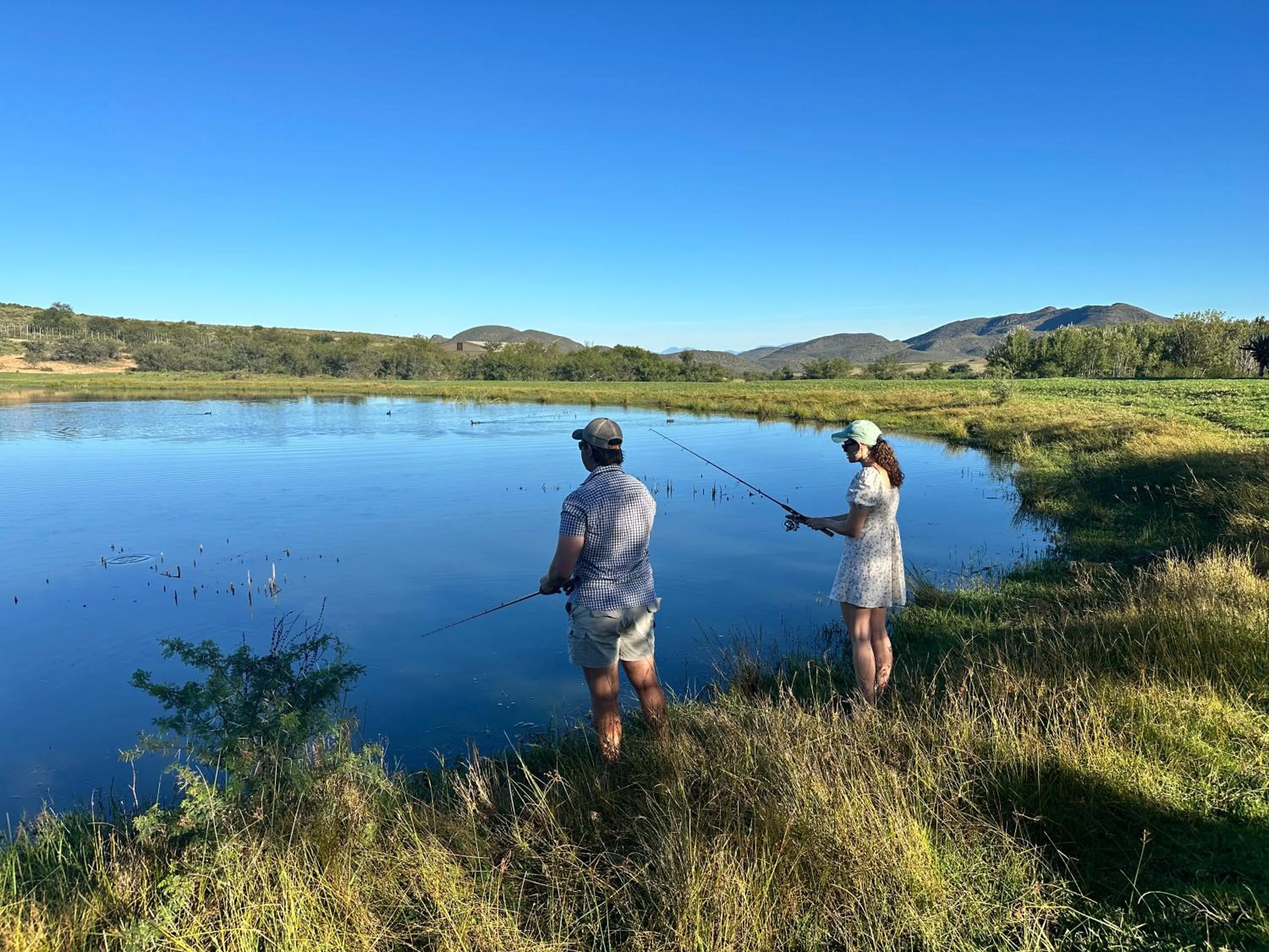 Fishing in Swartberg Private Game Lodge
