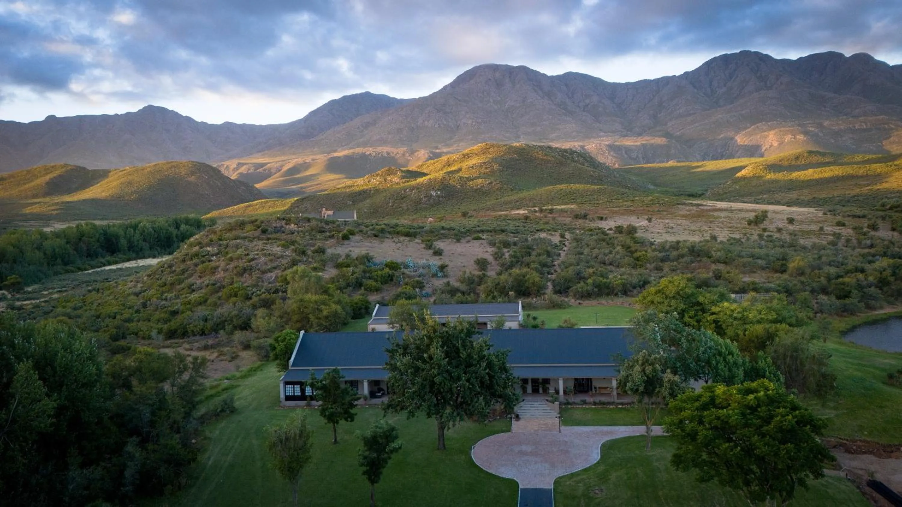 Bird's eye view in Swartberg Private Game Lodge