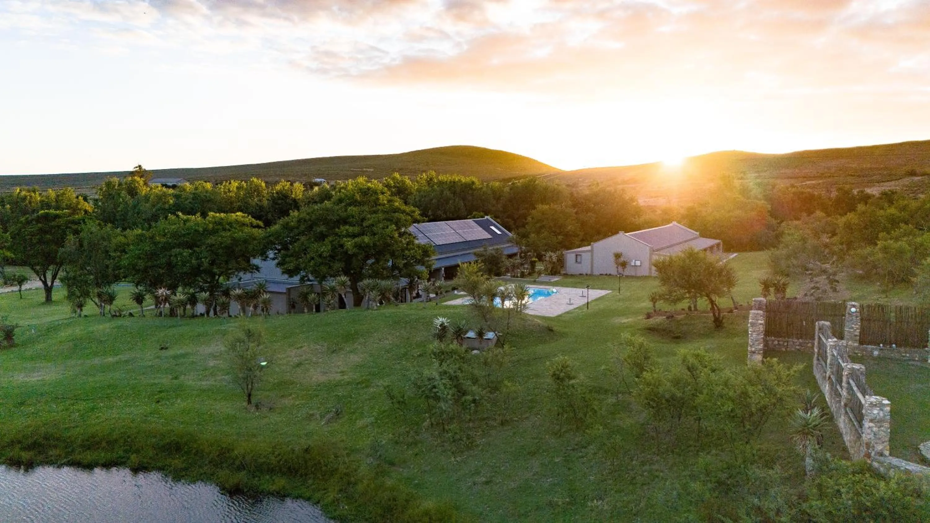 Bird's eye view in Swartberg Private Game Lodge