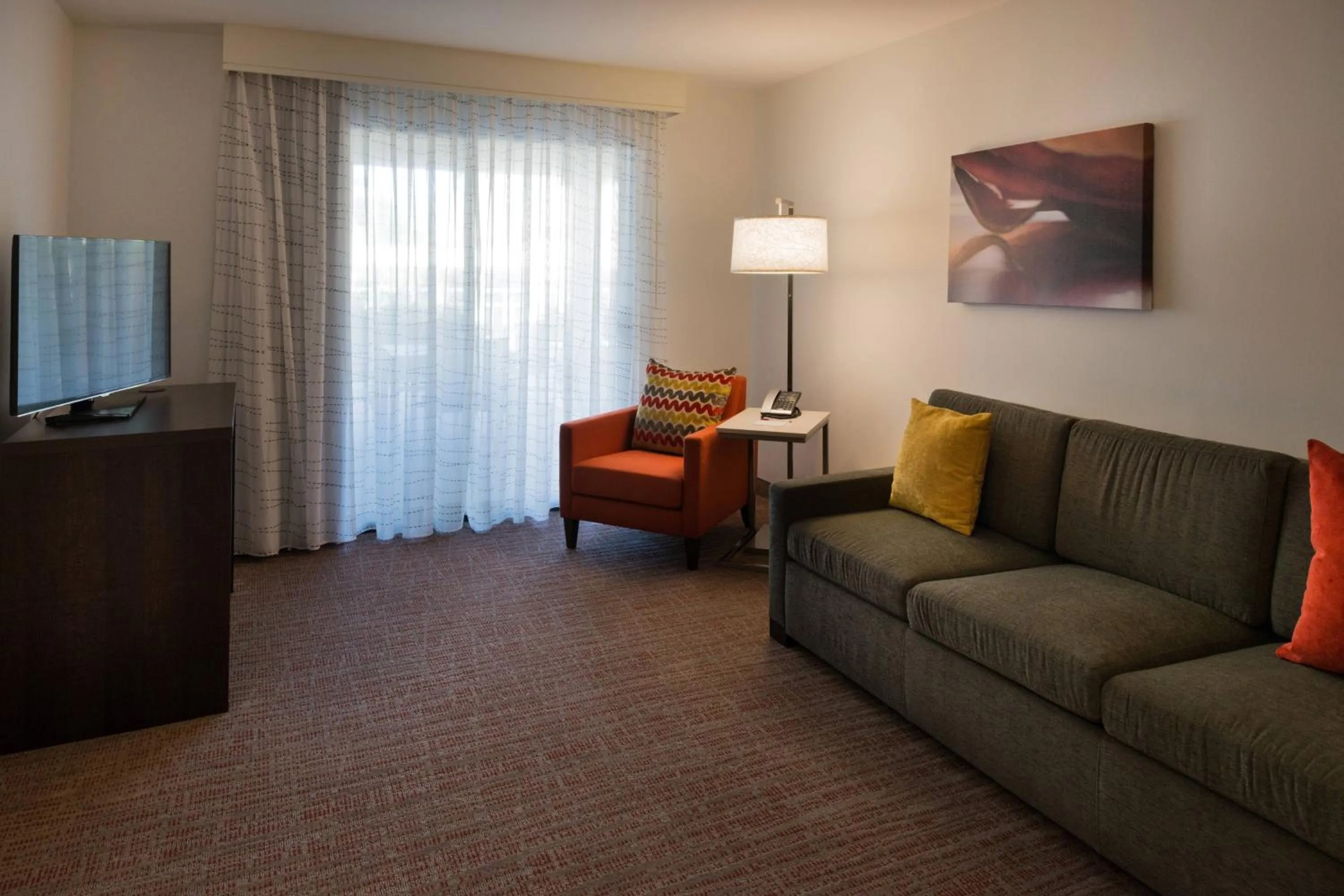 Living room in Residence Inn by Marriott Palo Alto Menlo Park