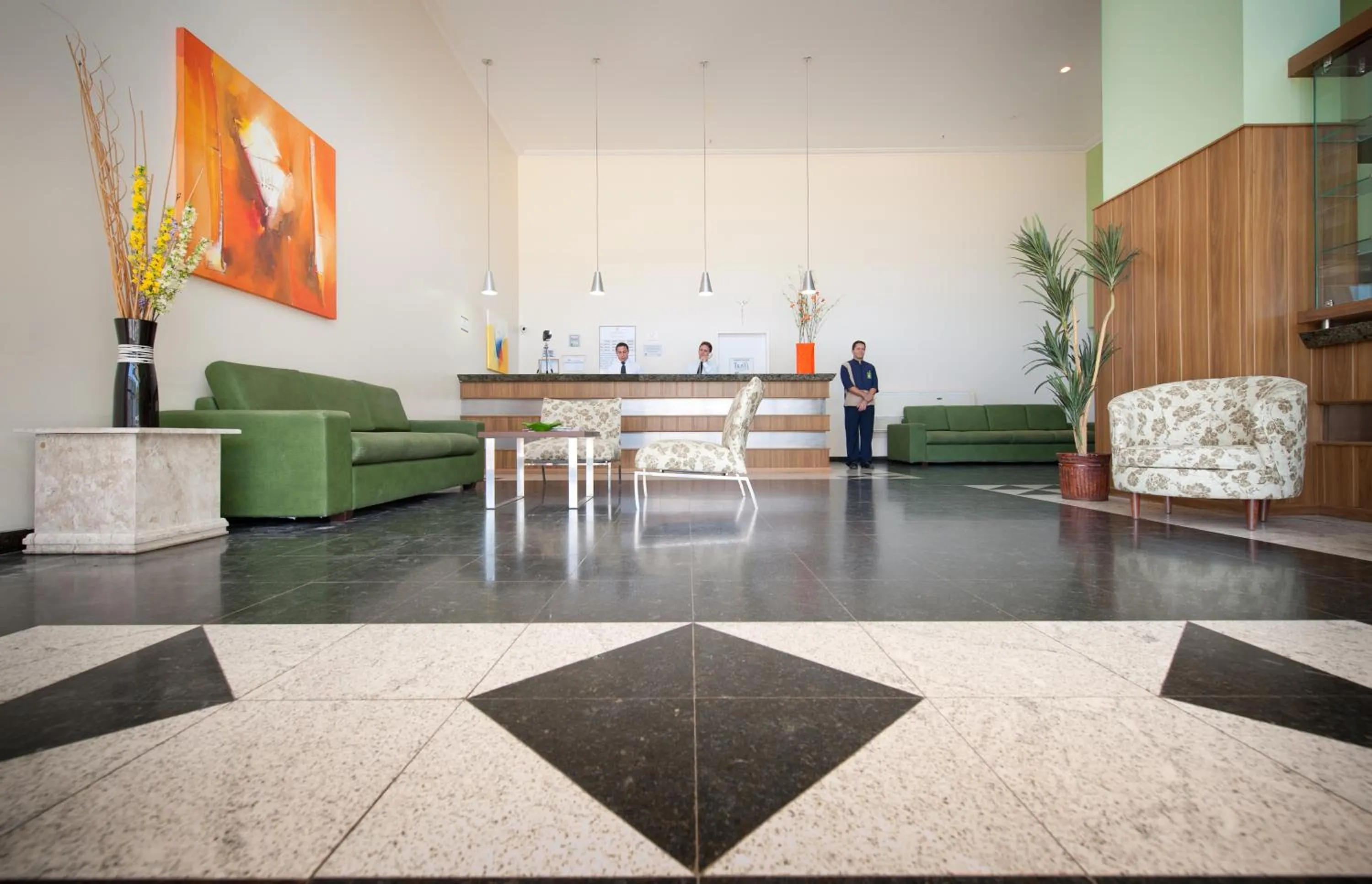 Lobby or reception in Iracema Travel