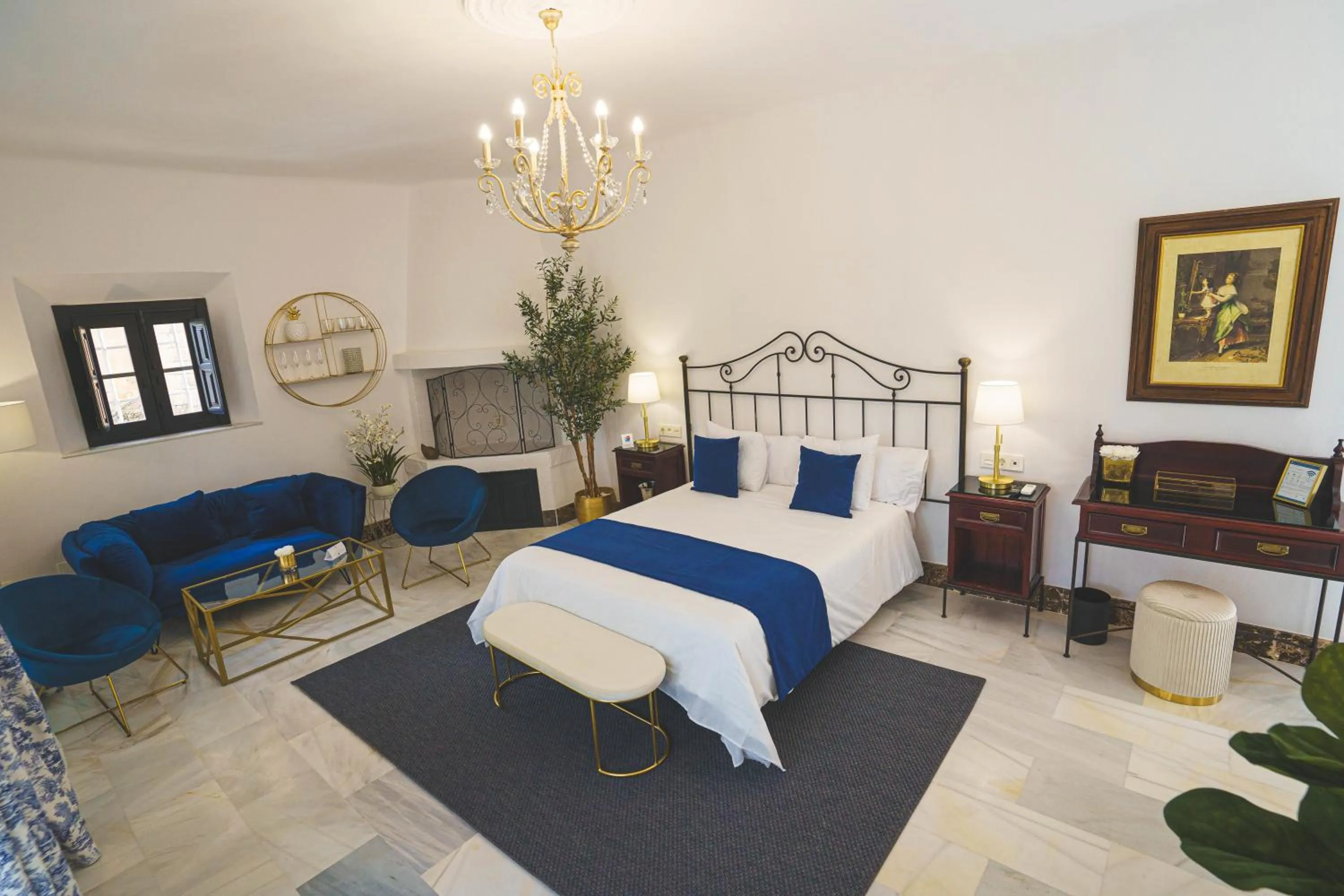 Bed in Hotel Boutique Palacio De La Duquesa