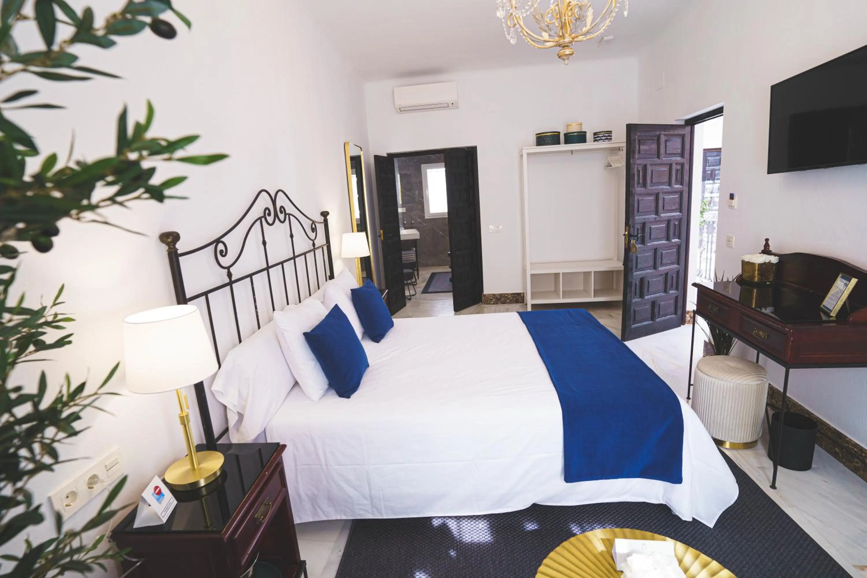 Bed in Hotel Boutique Palacio De La Duquesa