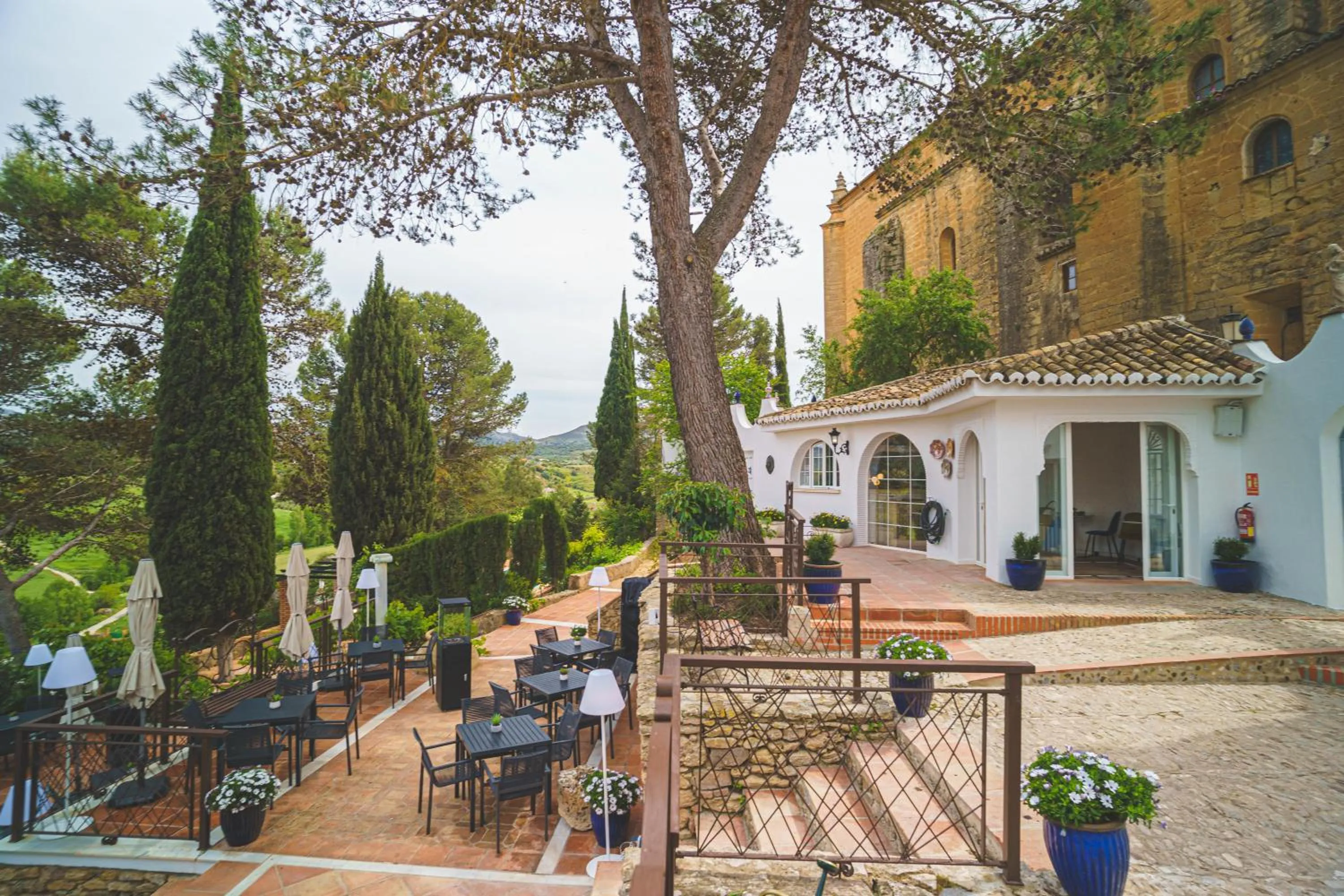 Restaurant/places to eat in Hotel Boutique Palacio De La Duquesa