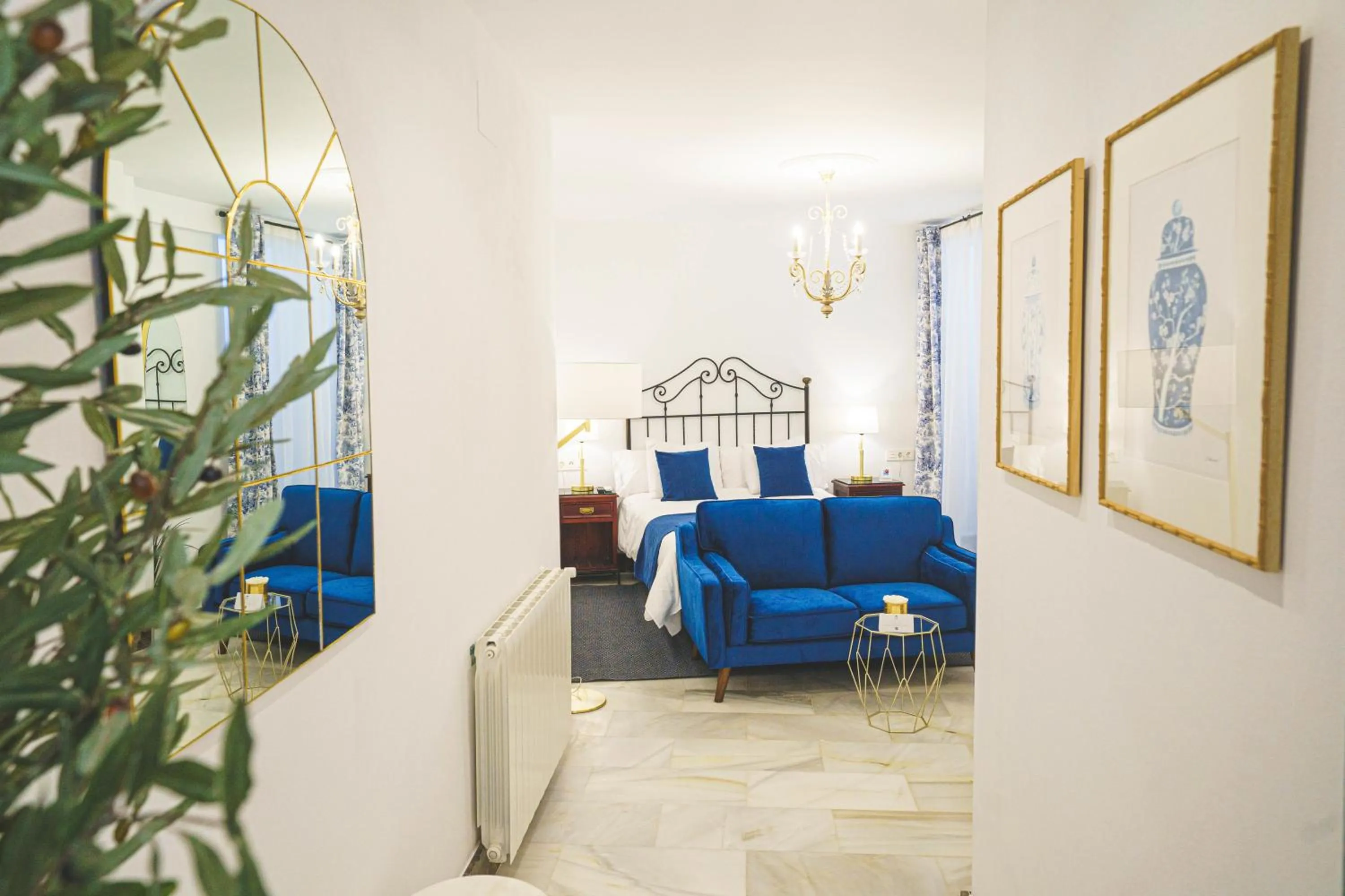 Bed in Hotel Boutique Palacio De La Duquesa