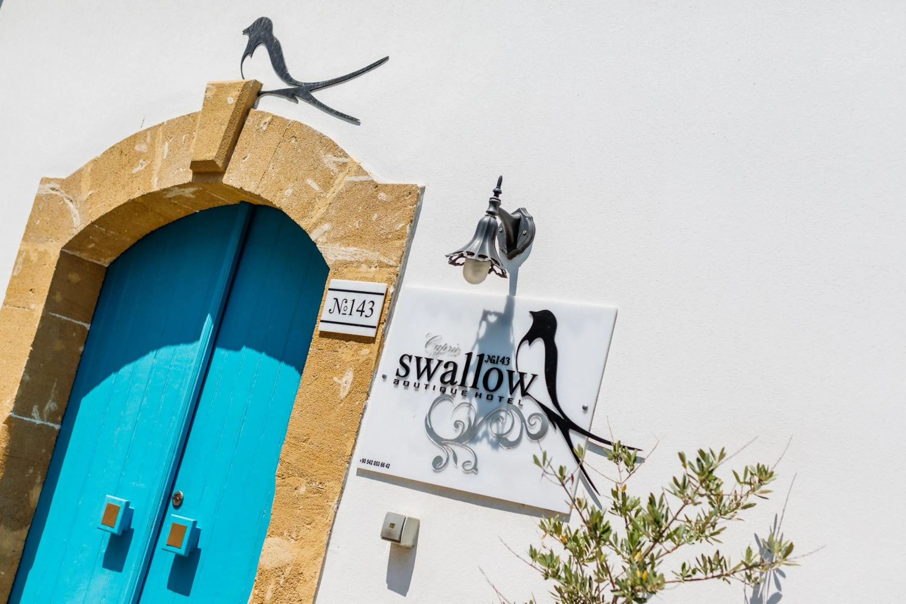 Property logo or sign in Cypriot Swallow Boutique Hotel