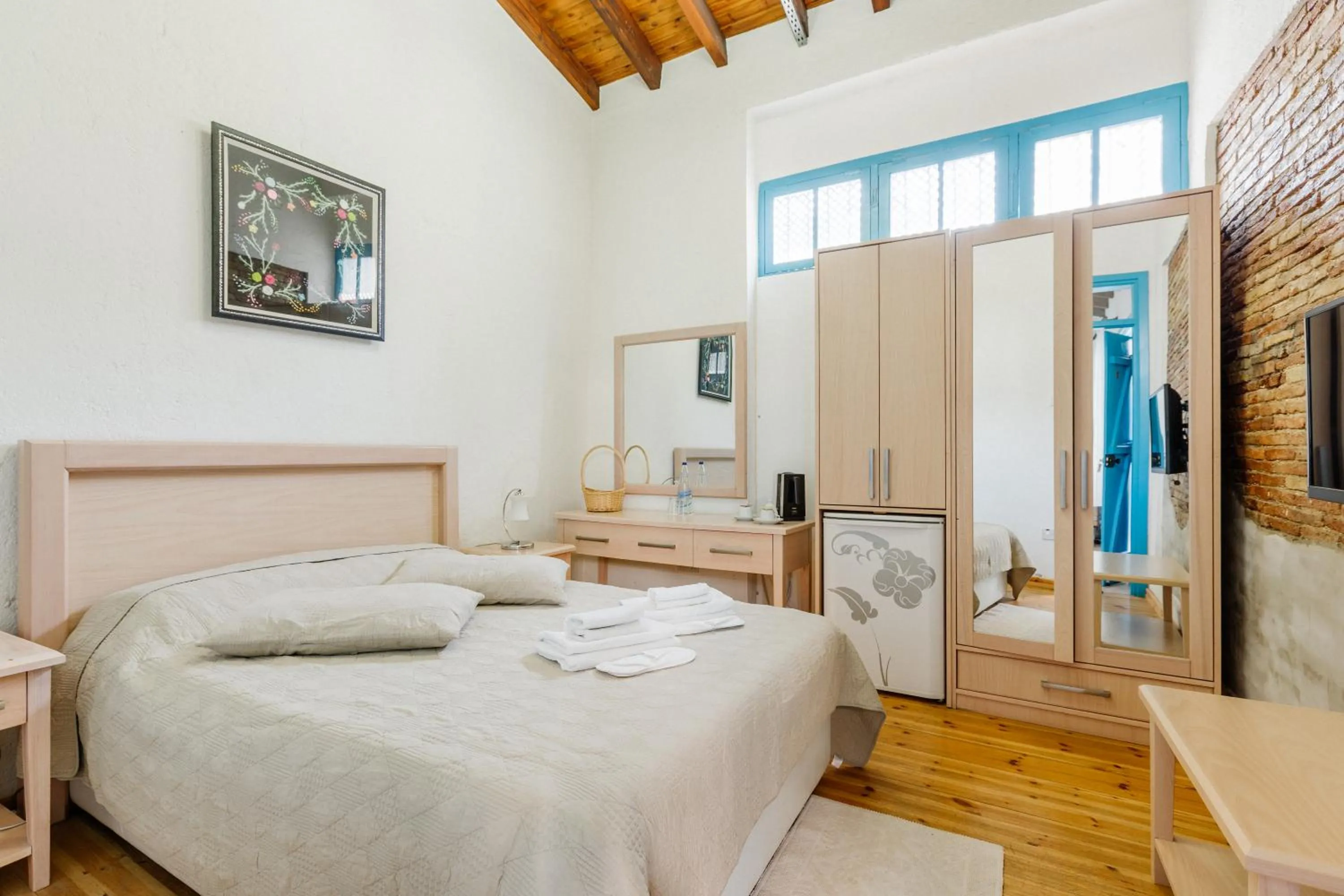 Photo of the whole room, Bed in Cypriot Swallow Boutique Hotel