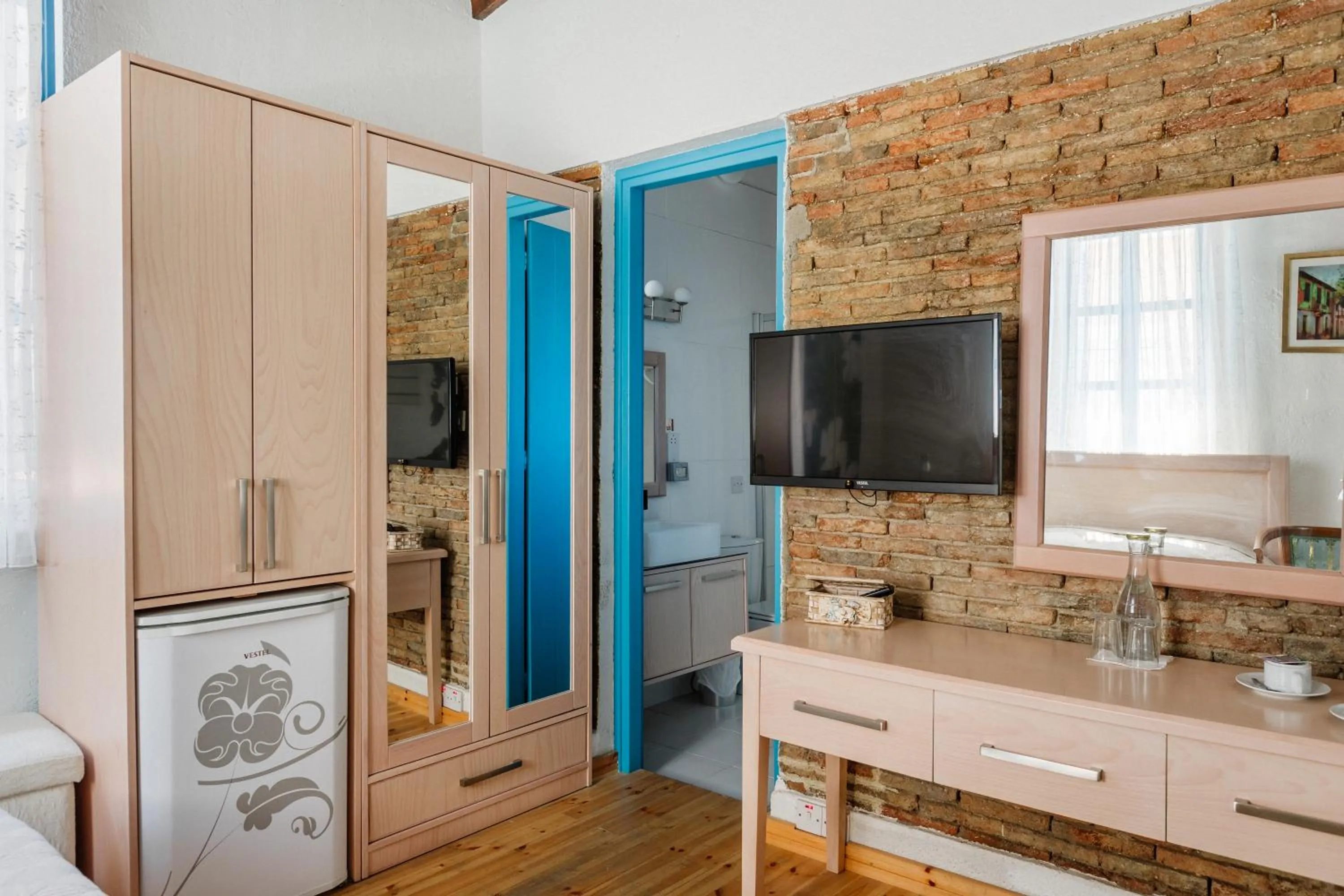 Bedroom in Cypriot Swallow Boutique Hotel