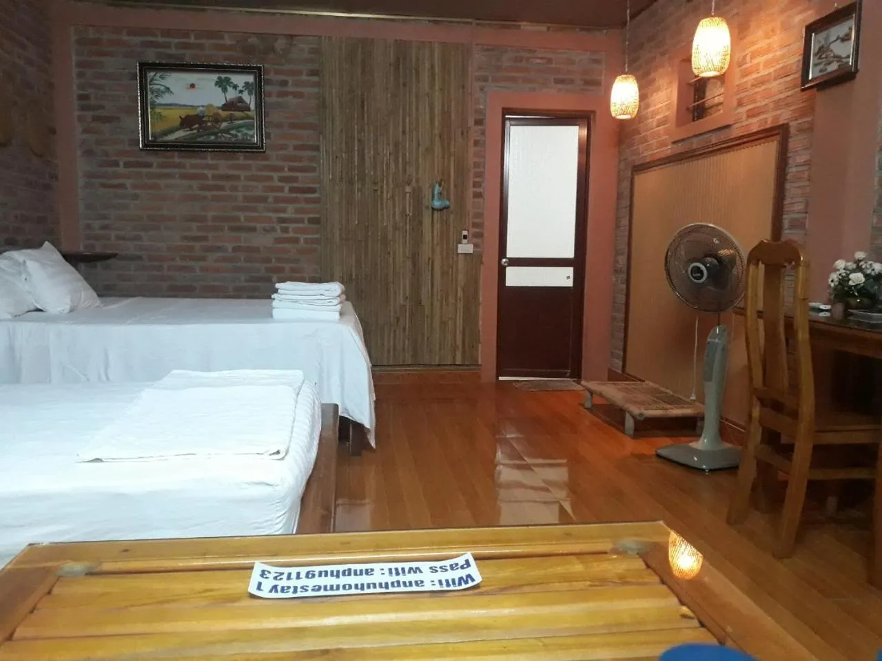 Bed in An Phu Homestay