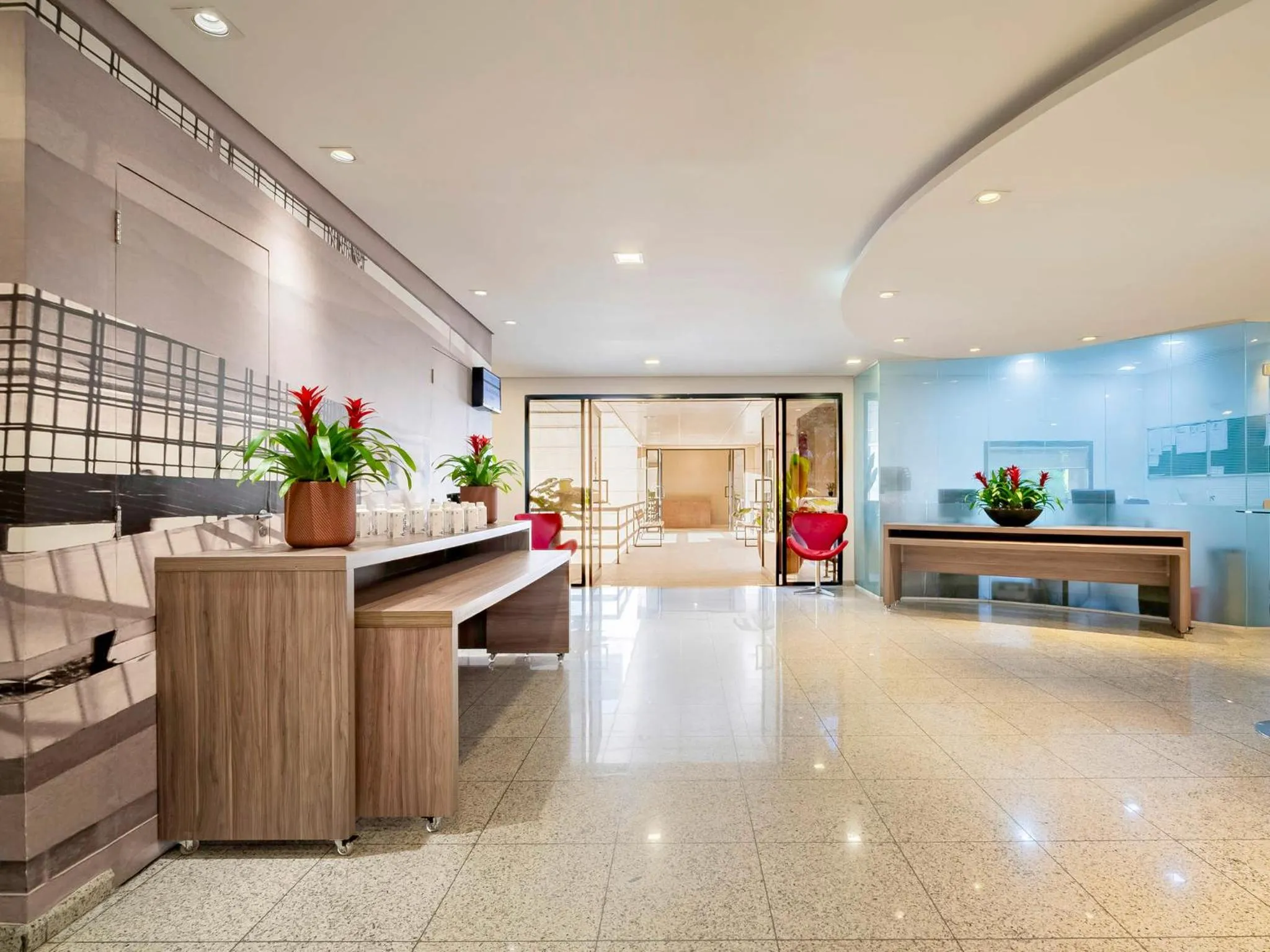 Lobby or reception in São Paulo Hotel Times Square Moema 2