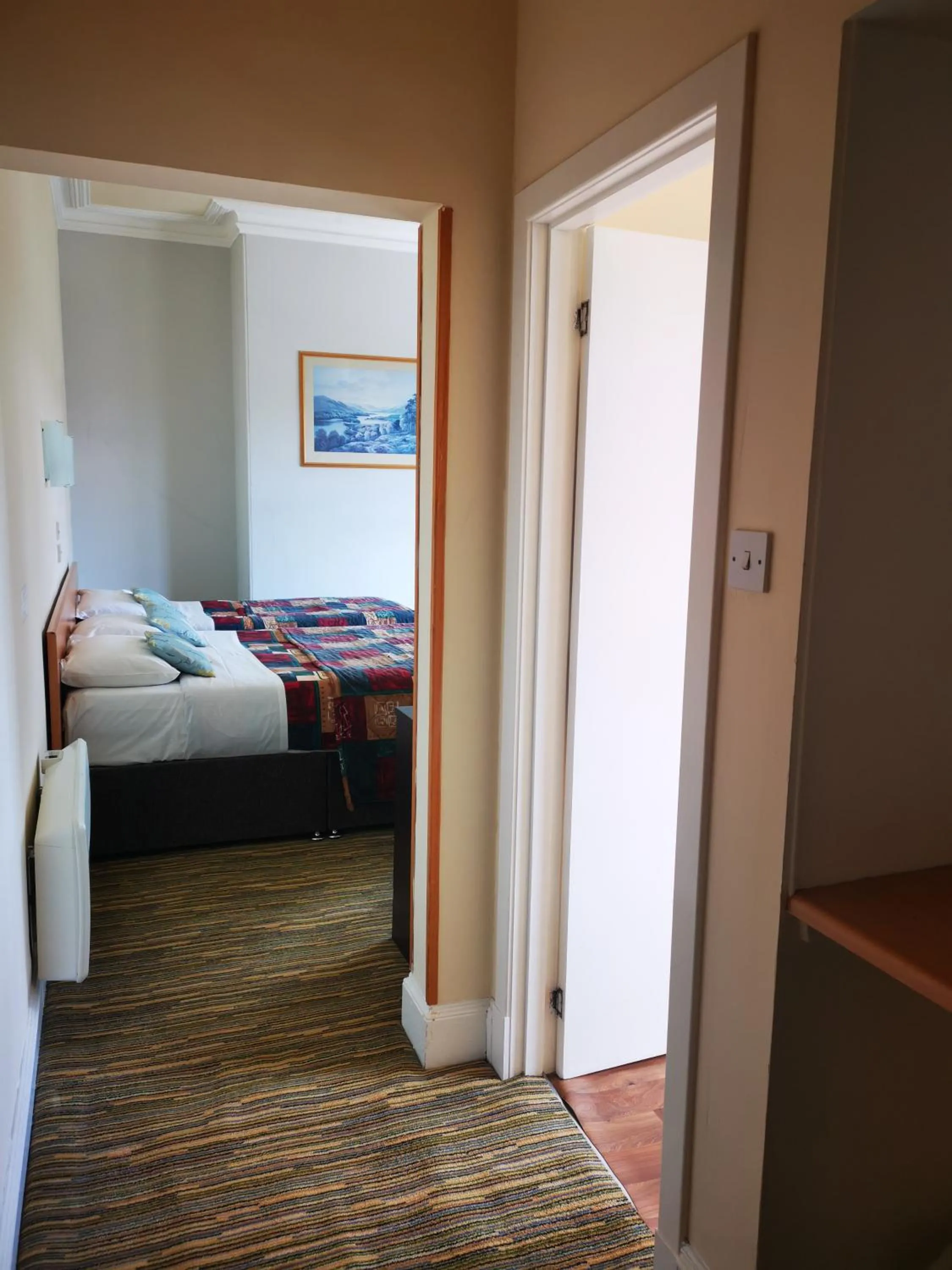 Bed in Dreadnought Hotel