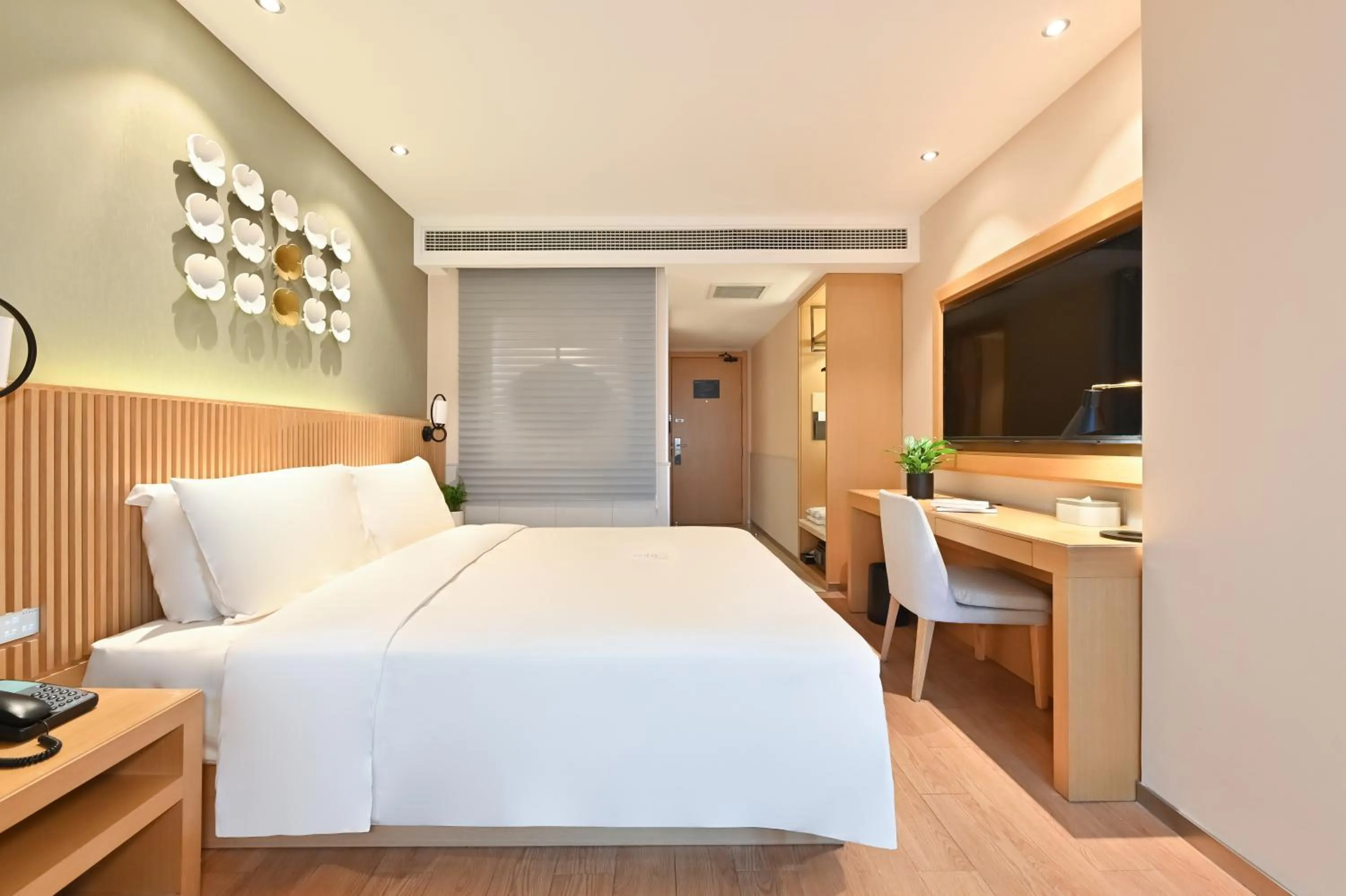 Bed in Atour X Hotel West Nanjing Road