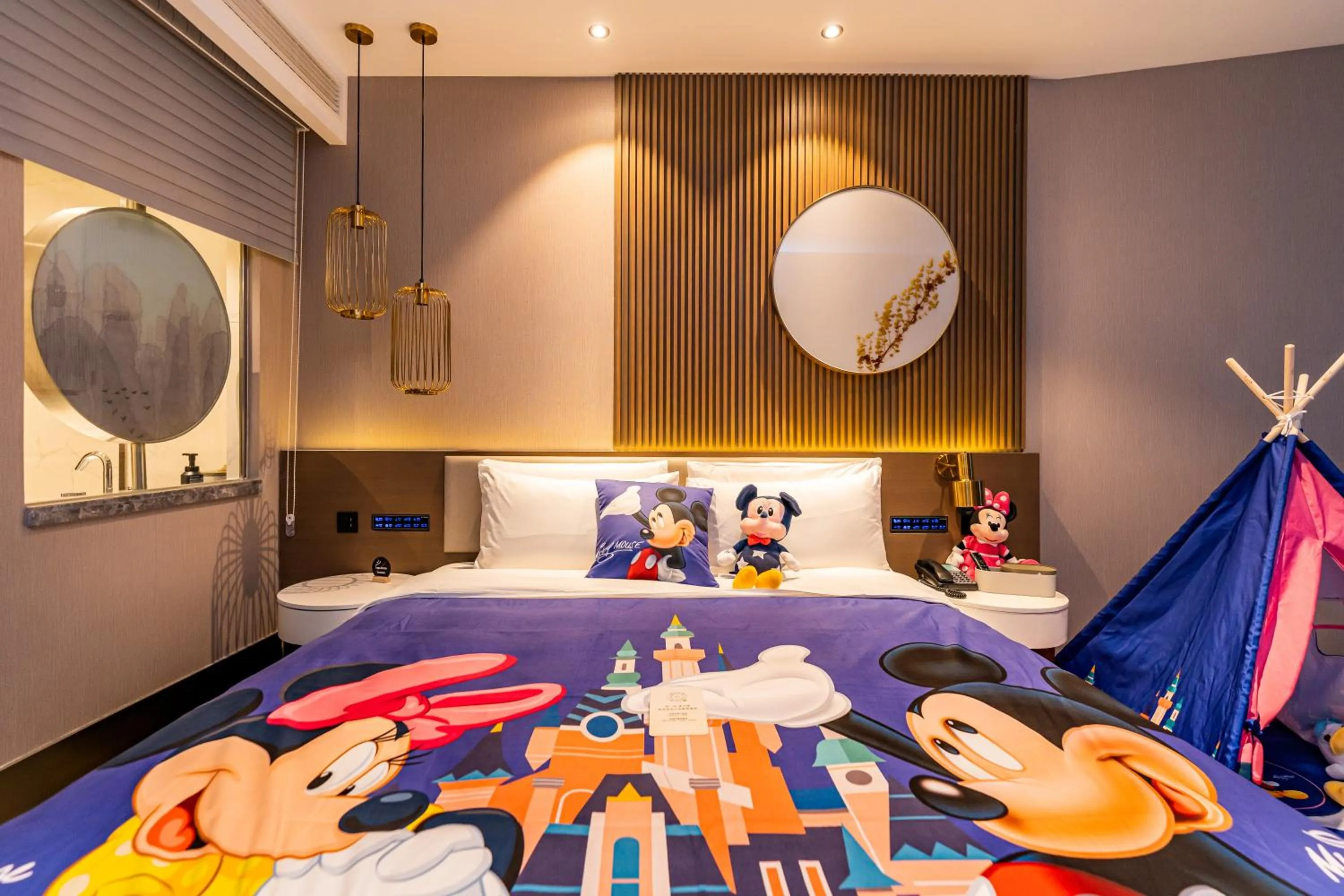 Bed in Atour X Hotel West Nanjing Road