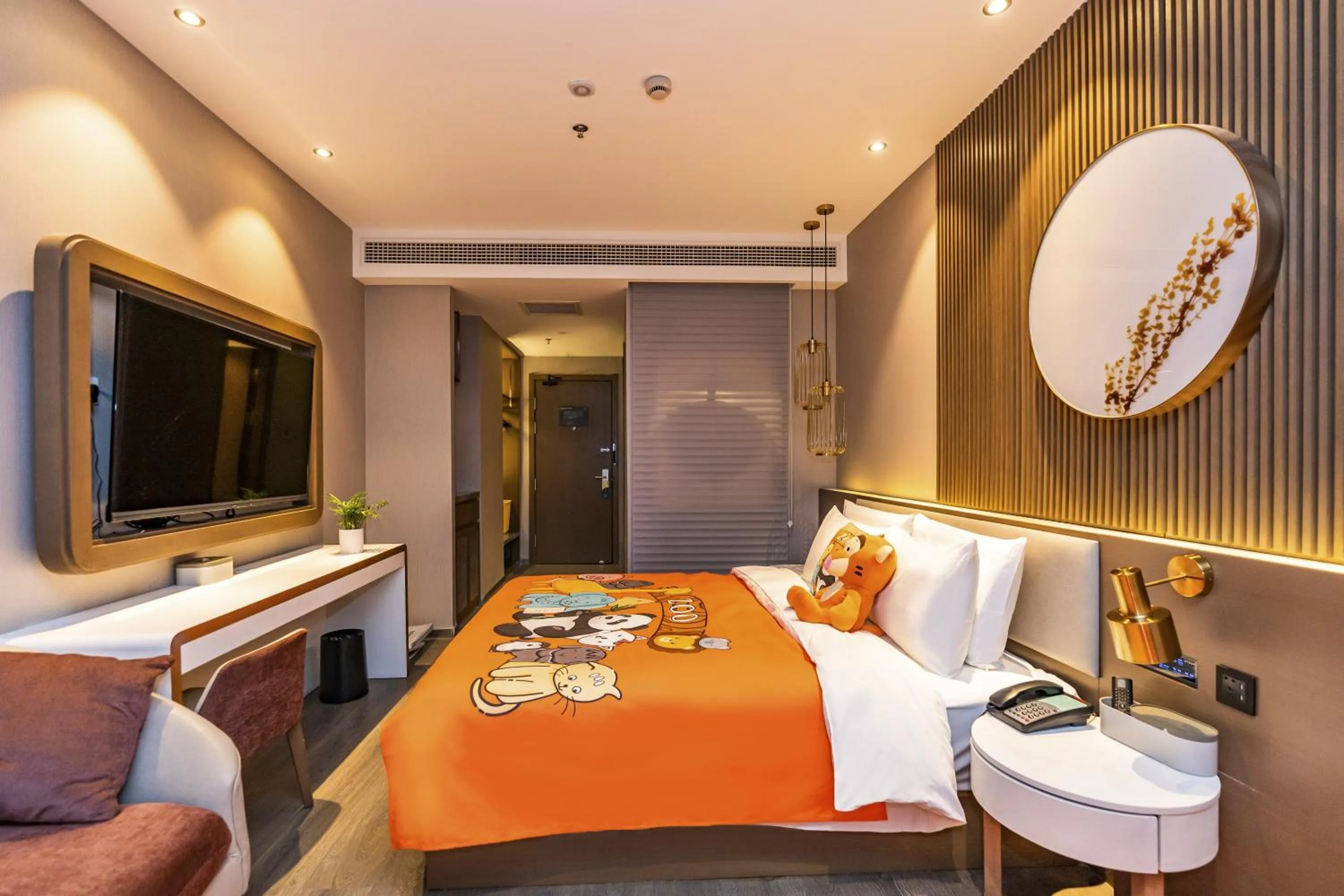 Bed in Atour X Hotel West Nanjing Road