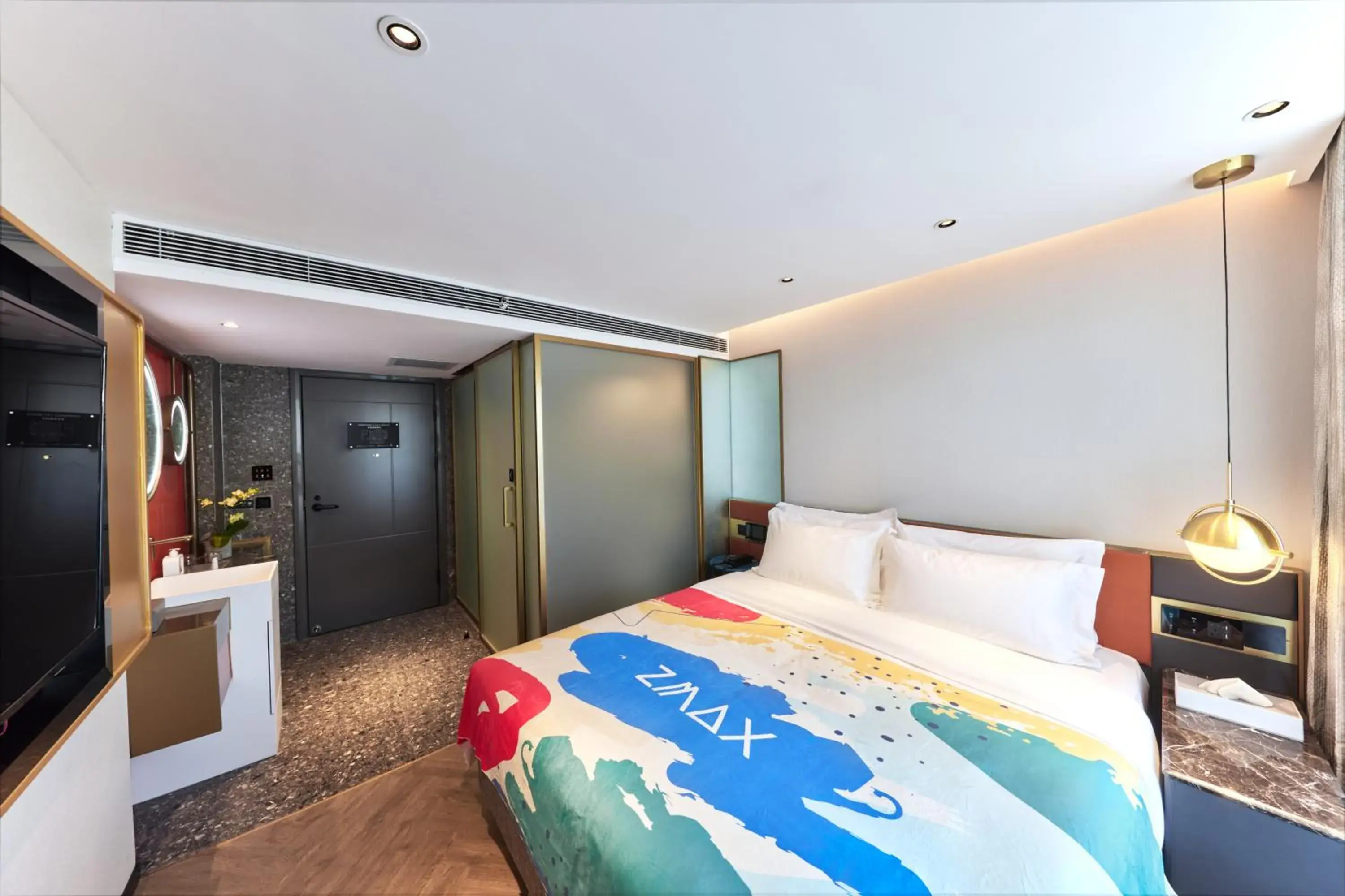 Queen Room with Balcony in M Hotel - Beijing Tiananmen Square Qianmen Subway Station Queen Room with Balcony in M Hotel - Beijing Tiananmen Square Qianmen Subway Station