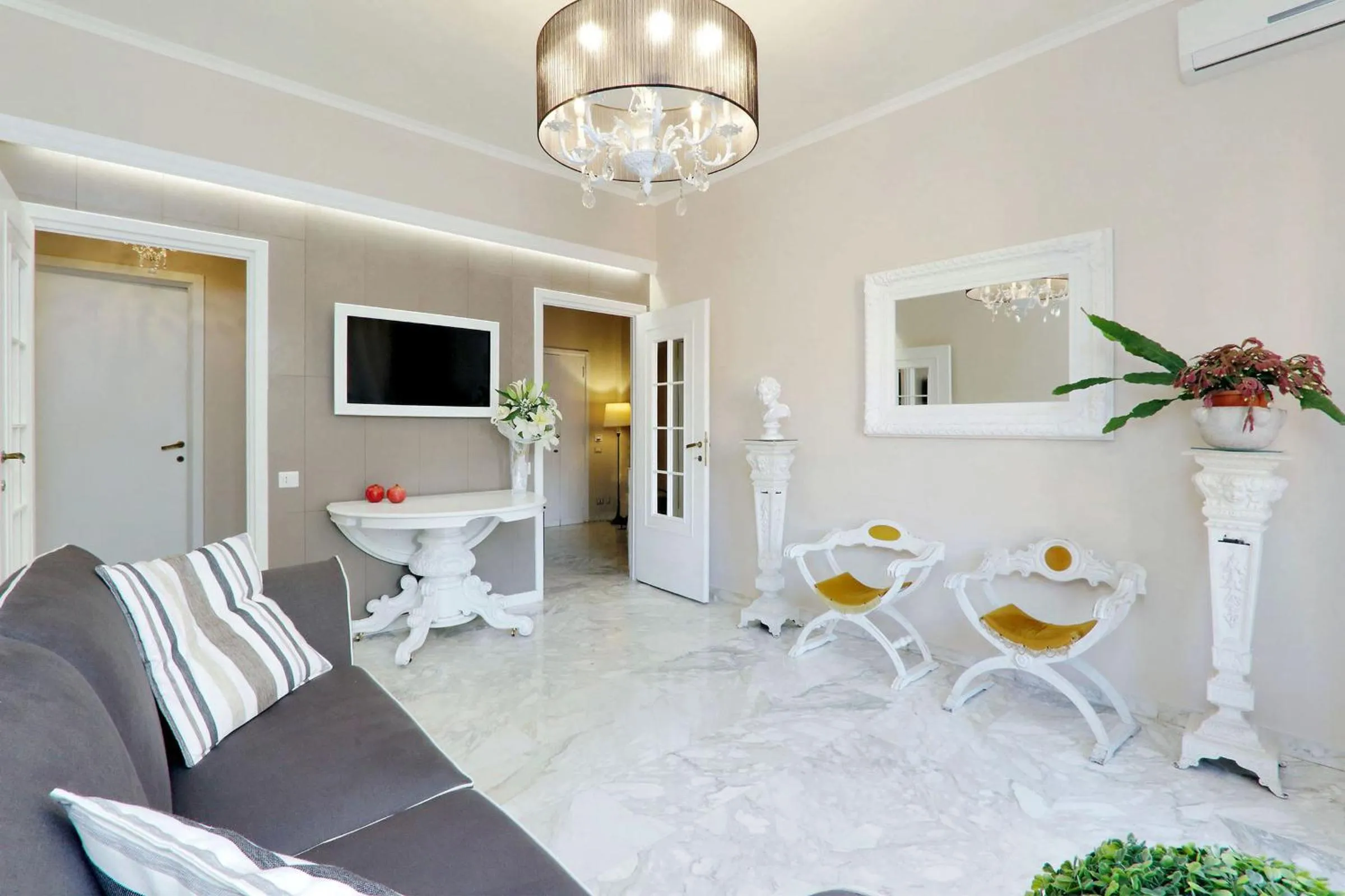 Living room in Vatican Art House