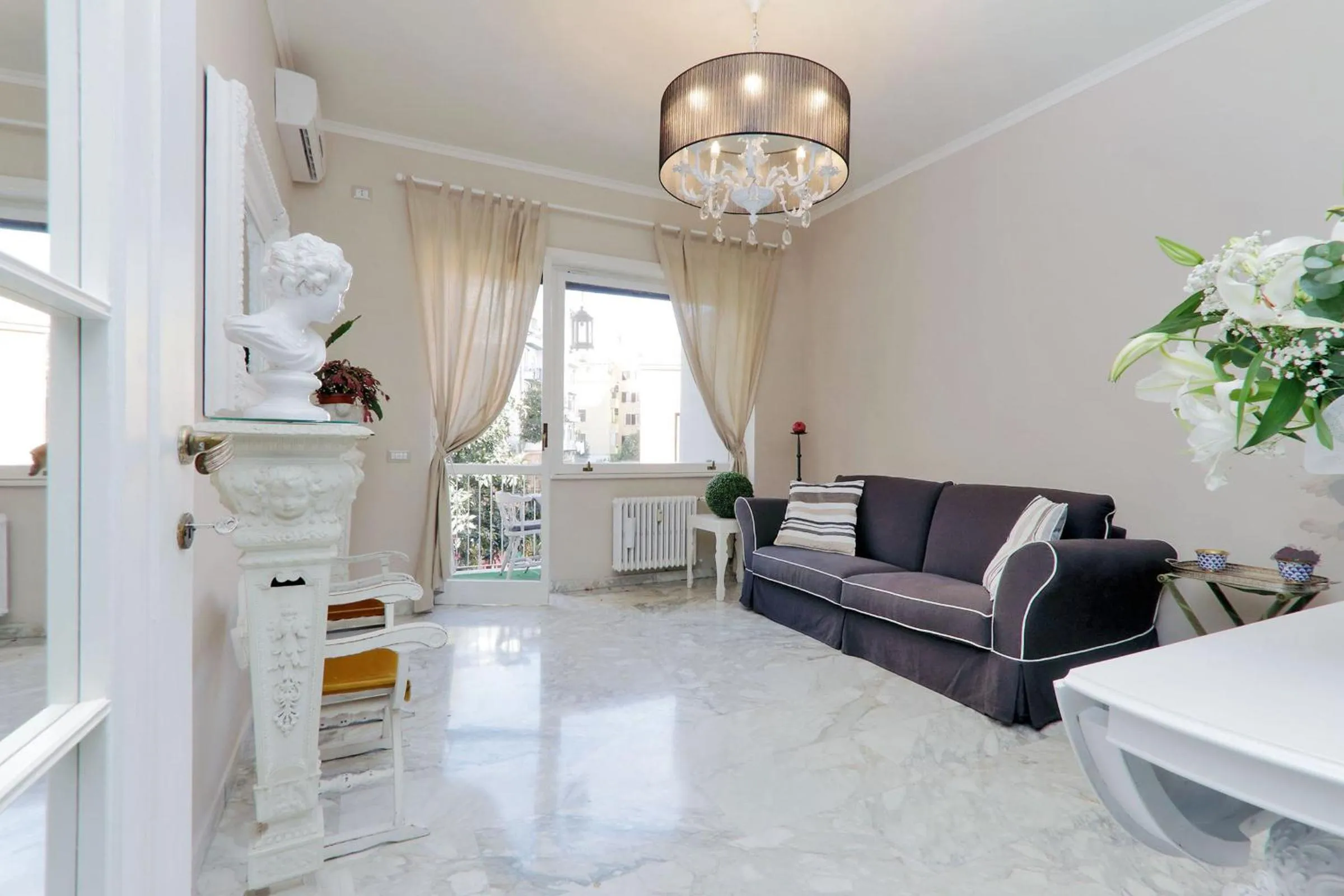 Living room in Vatican Art House