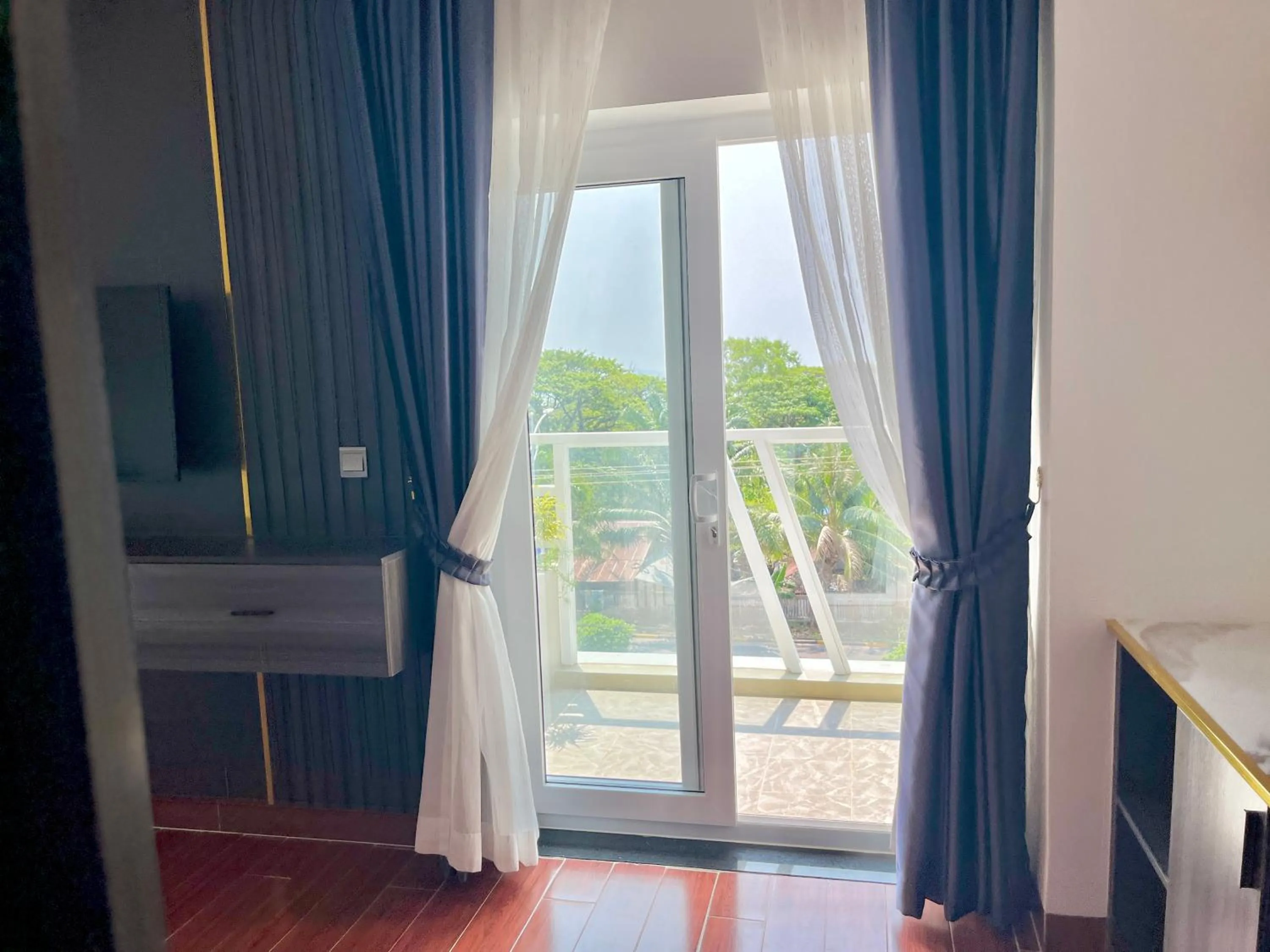 Natural landscape, Bed in Kep Sea View Hotel & Sky Bar