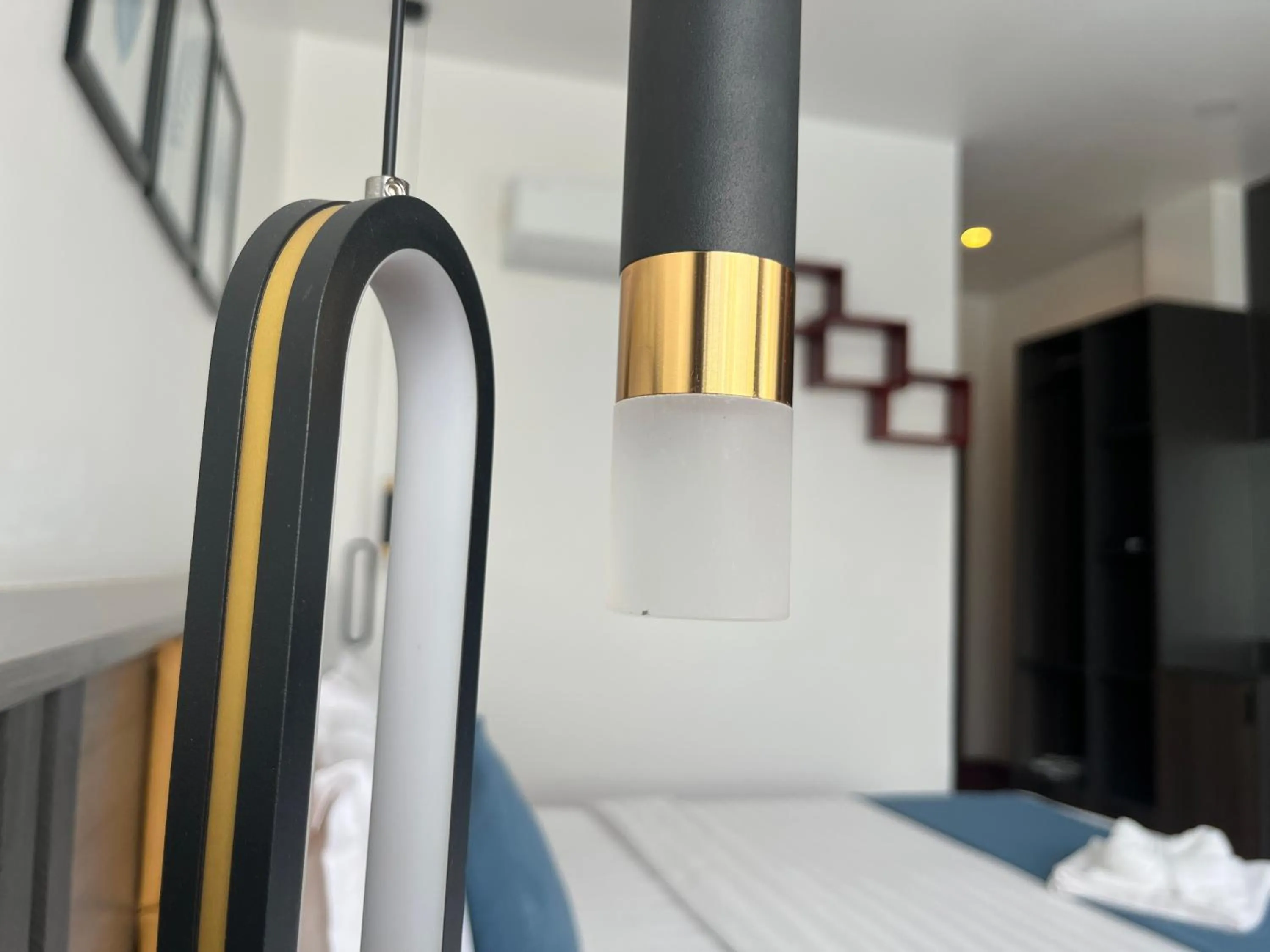 Bed in Kep Sea View Hotel & Sky Bar