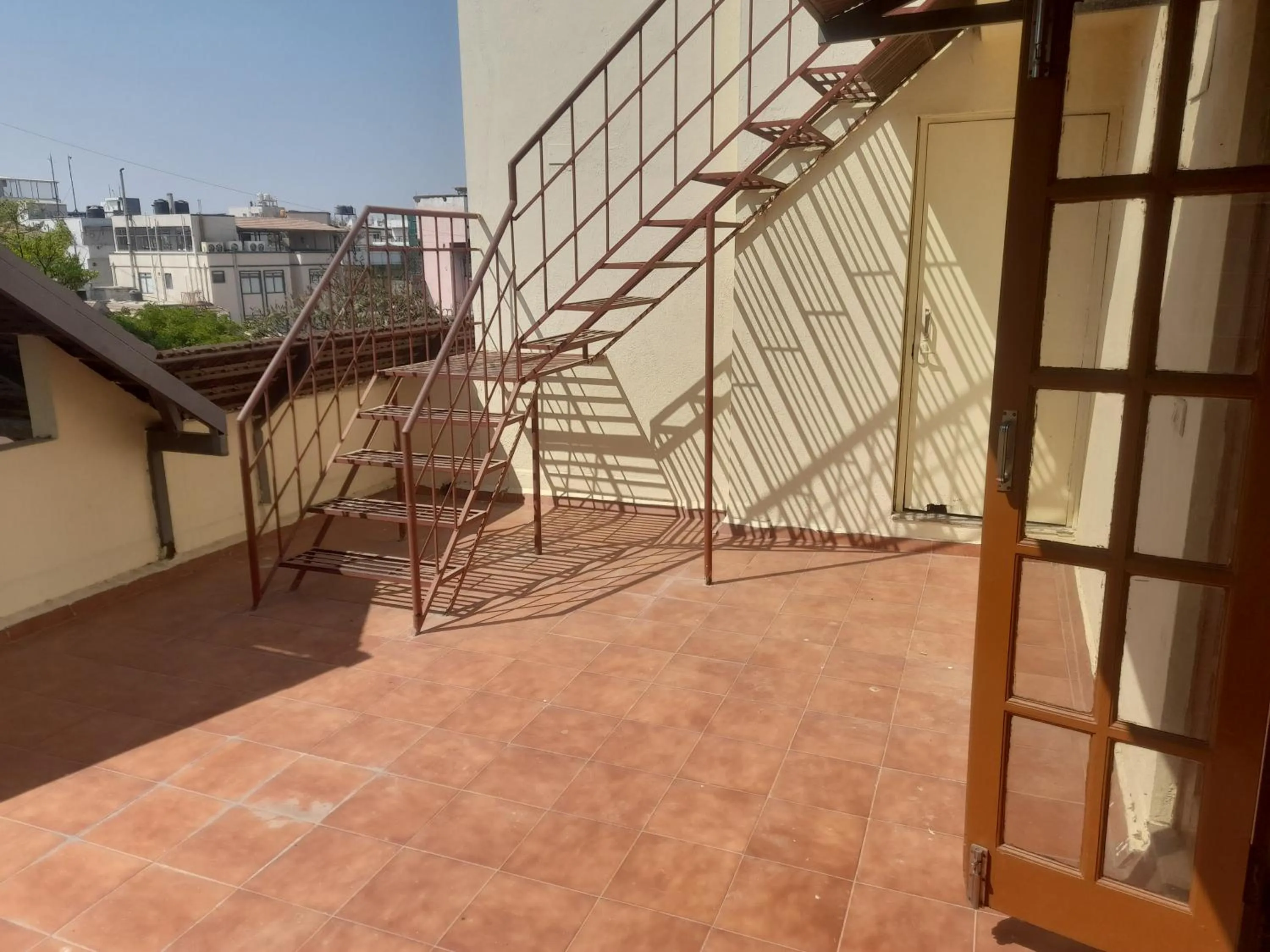 Balcony/Terrace in Hotel Prestige INN