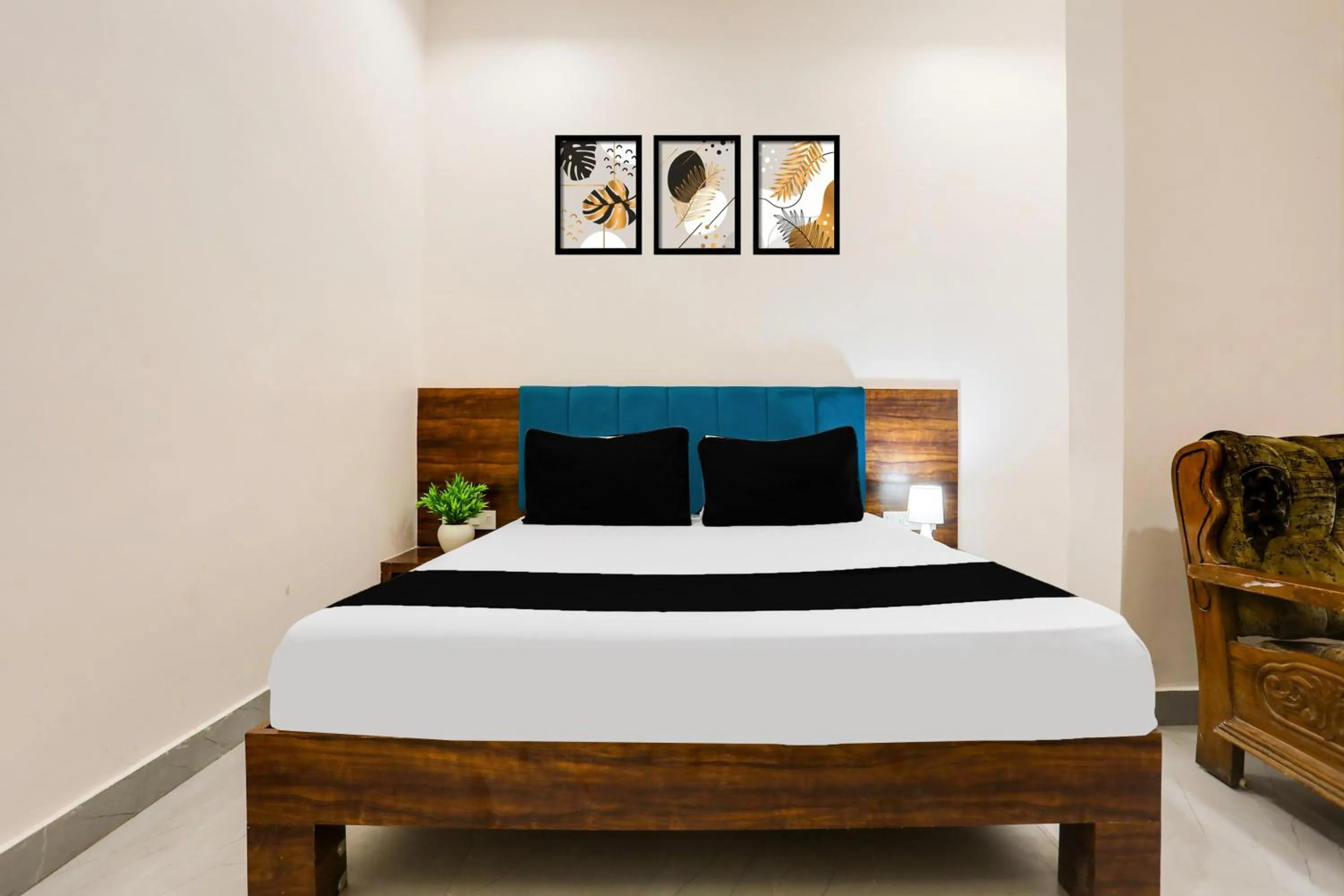 Bedroom, Bed in Hotel O Kota Railway Junction Formerly Formerly Aagam Inn