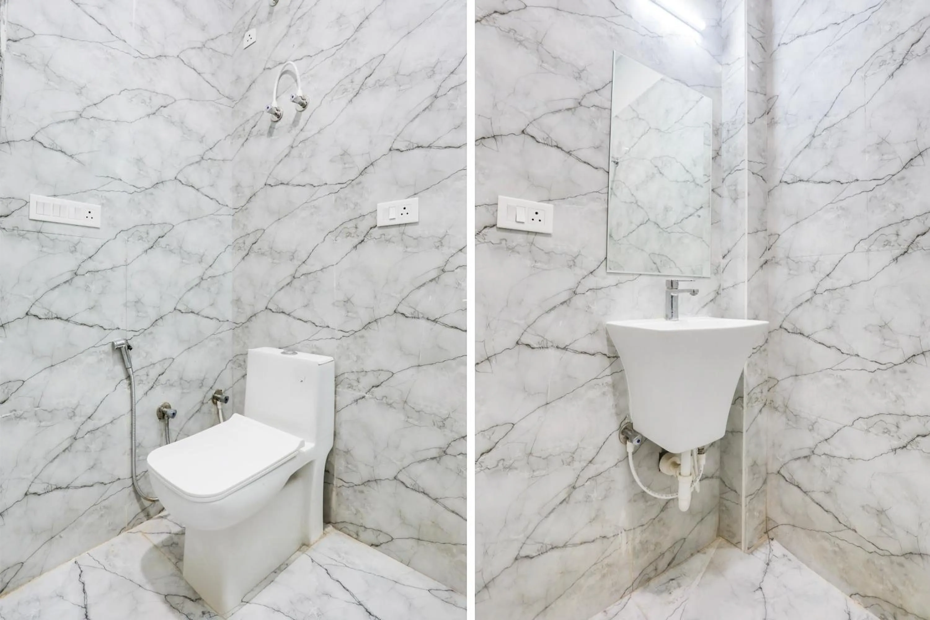 Bathroom in Hotel O Kota Railway Junction Formerly Formerly Aagam Inn