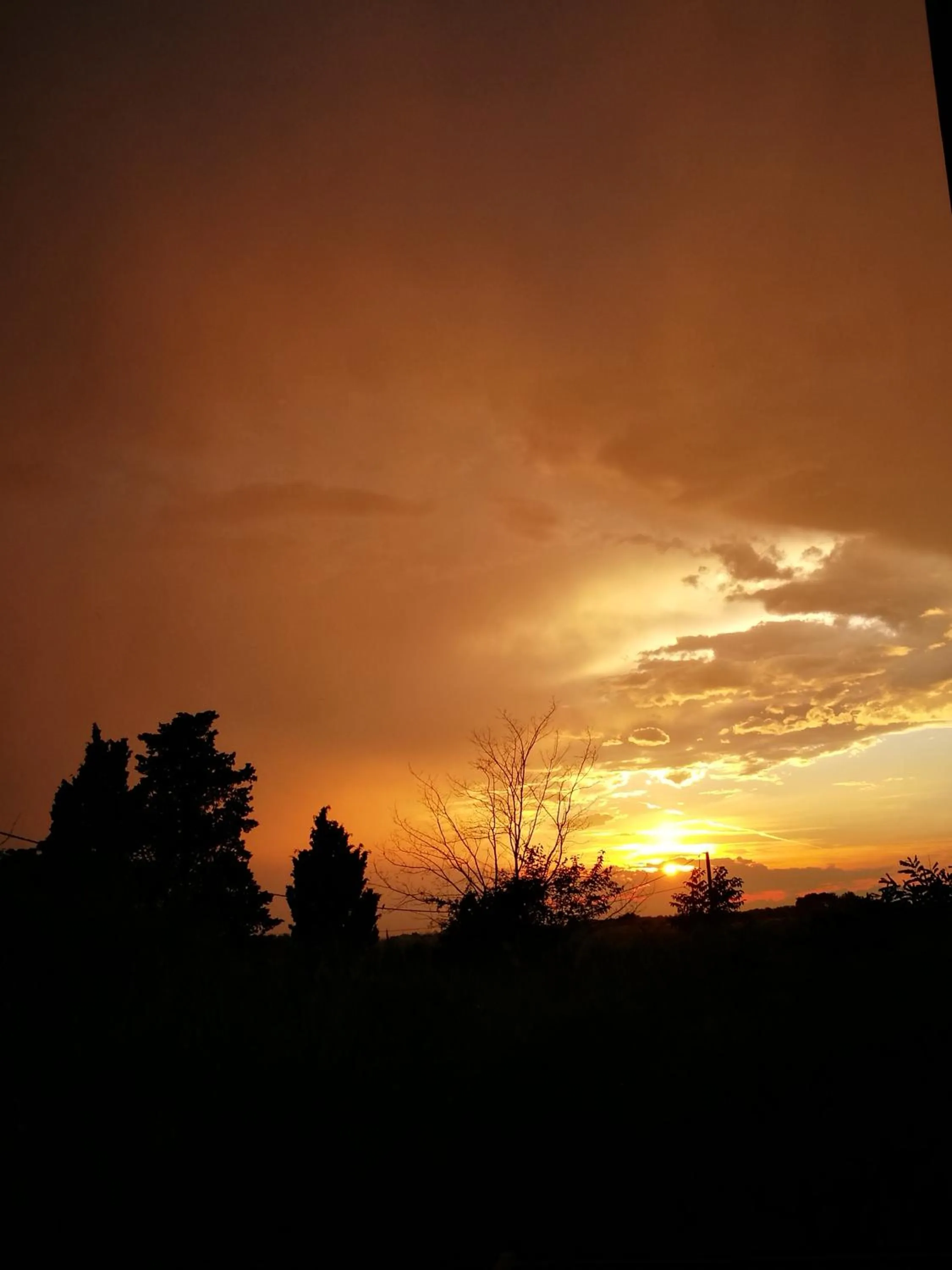 Sunset in Hotel Caneo