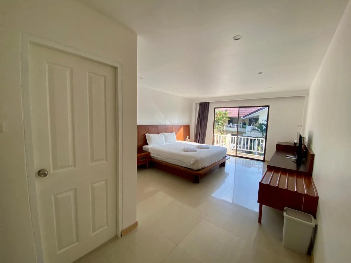 Bed in V Beach Resort