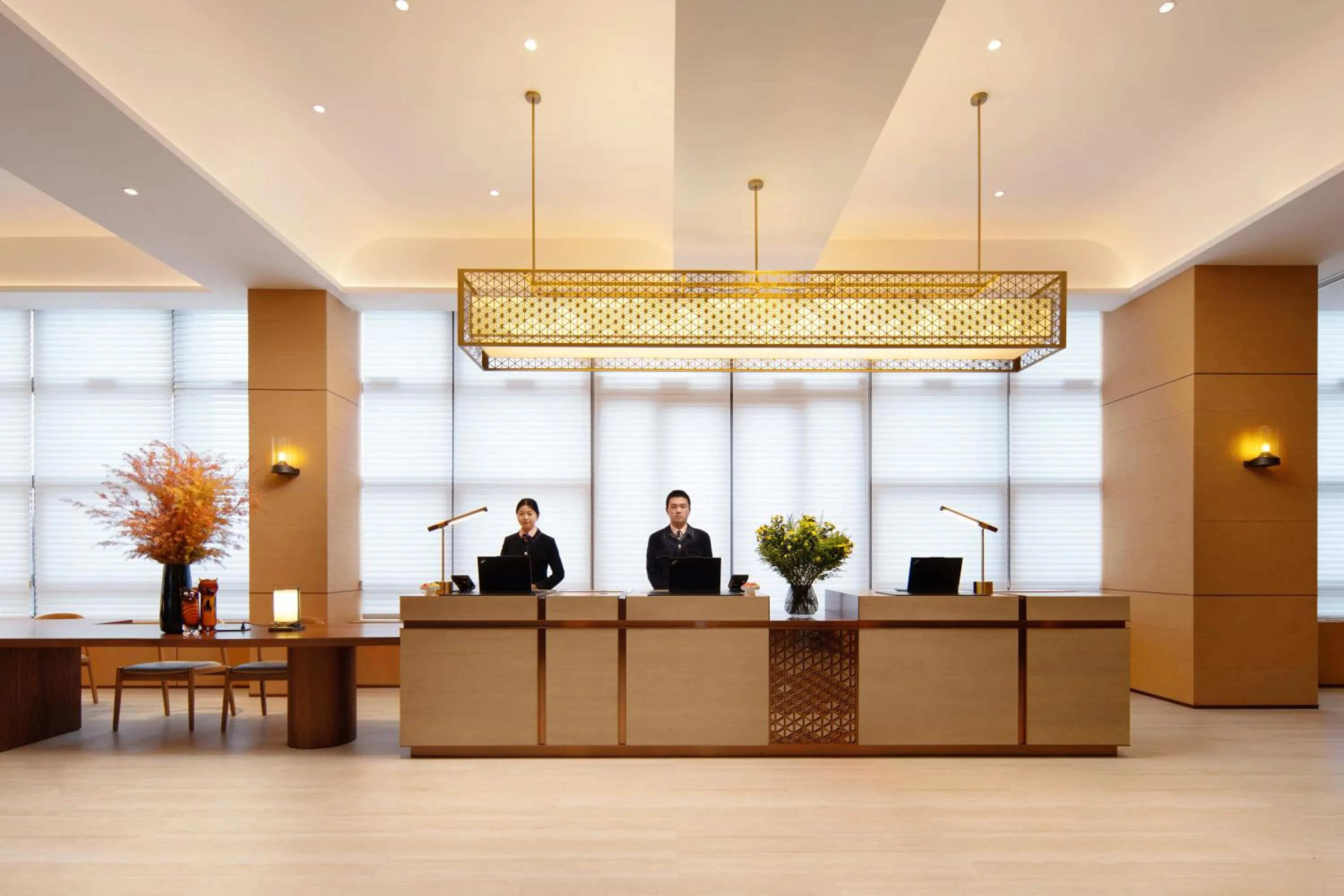 Lobby or reception in SSAW Boutique Hotel Hangzhou Chengjun Grand Canal
