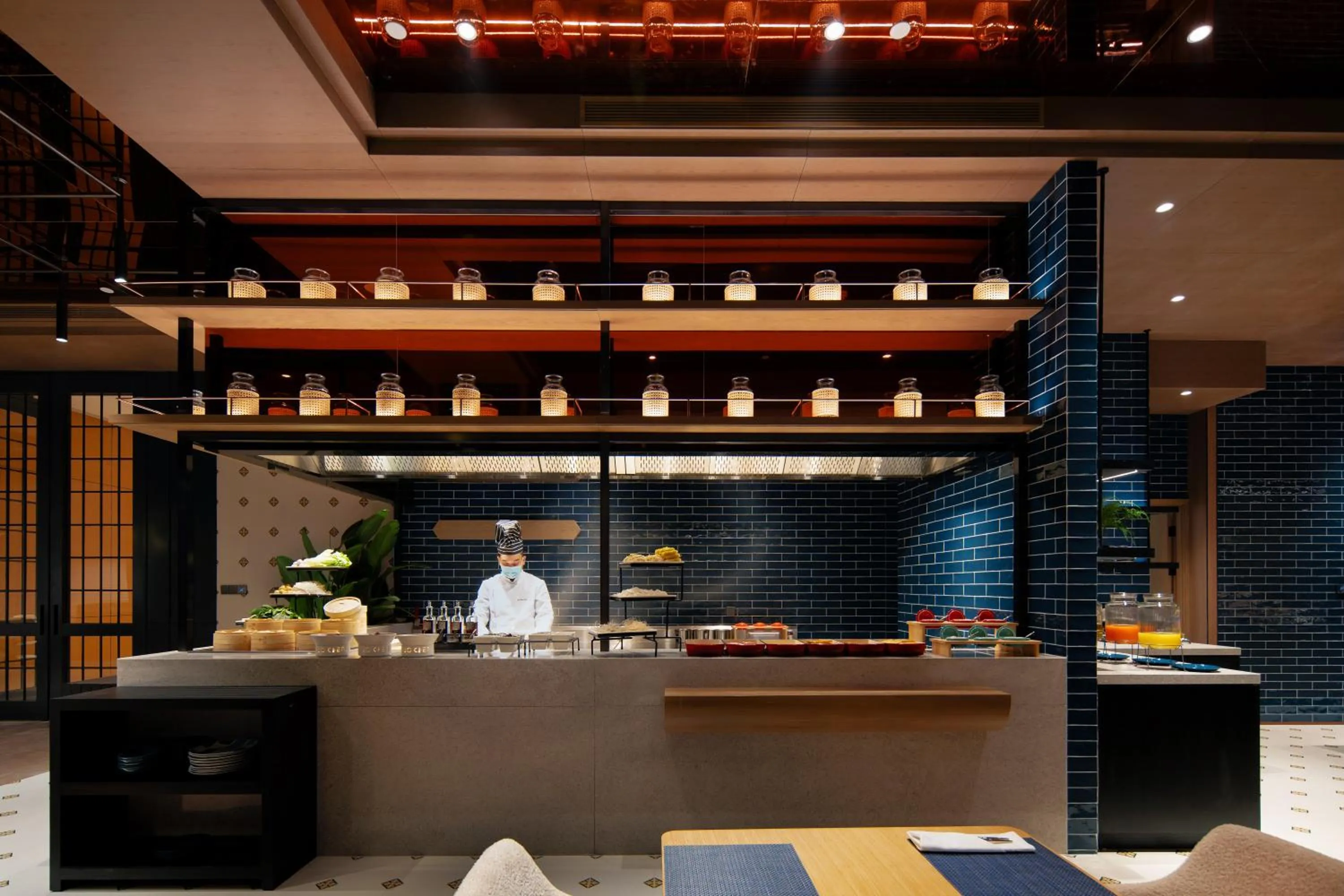Restaurant/places to eat in SSAW Boutique Hotel Hangzhou Chengjun Grand Canal