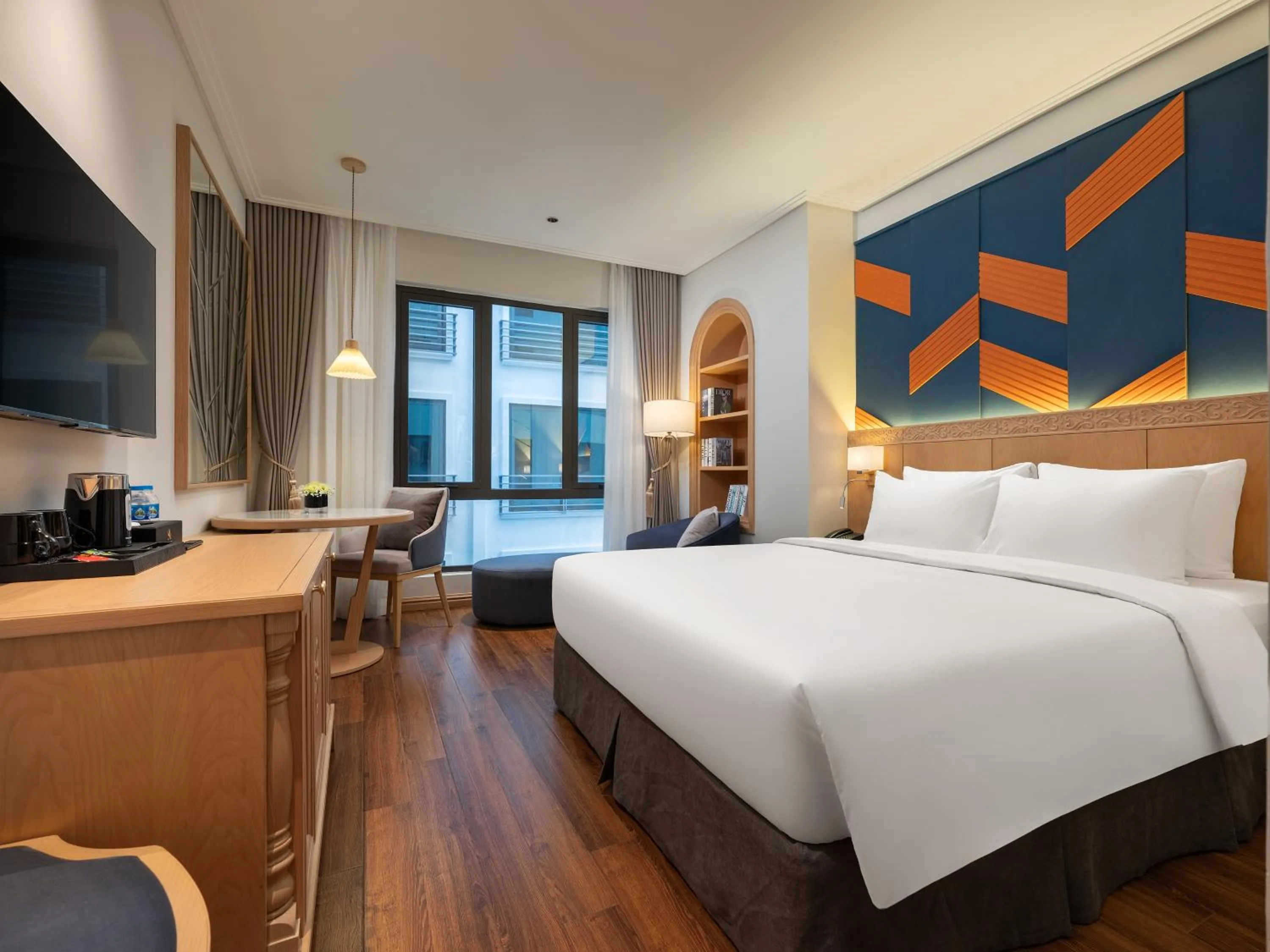 Bed in Saigon Aroma Hotel