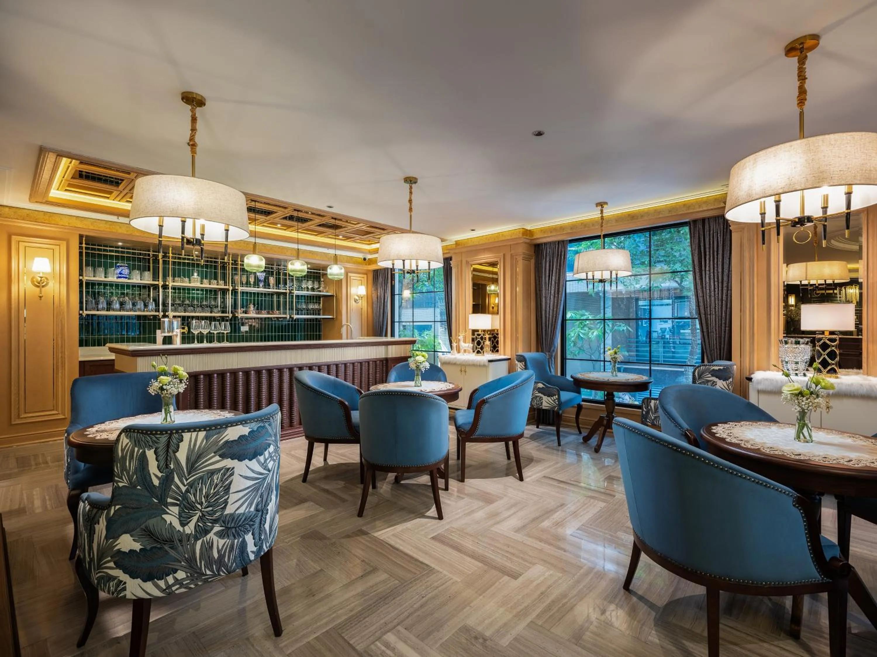 Lounge or bar in Saigon Aroma Hotel