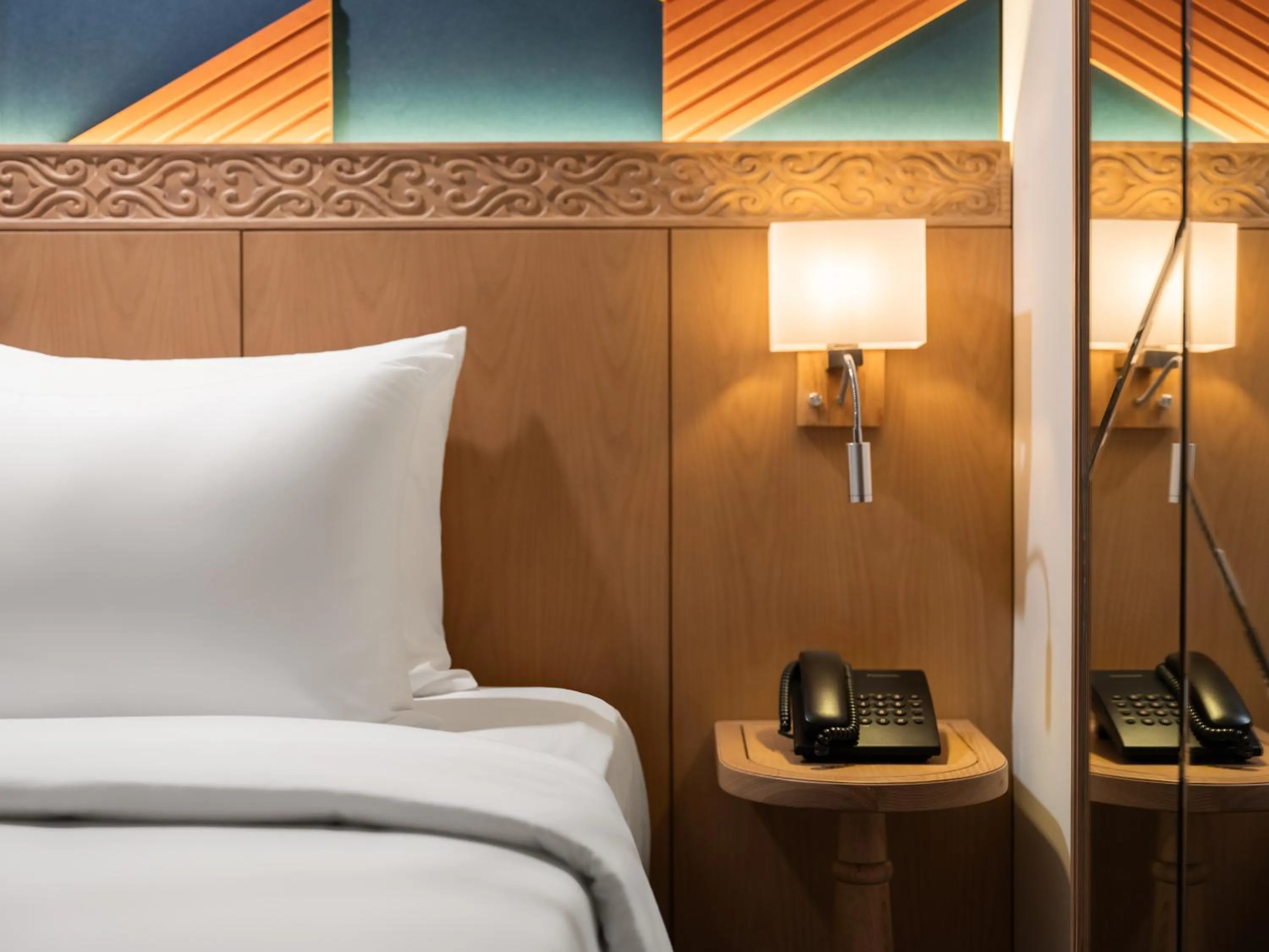 Bed in Saigon Aroma Hotel