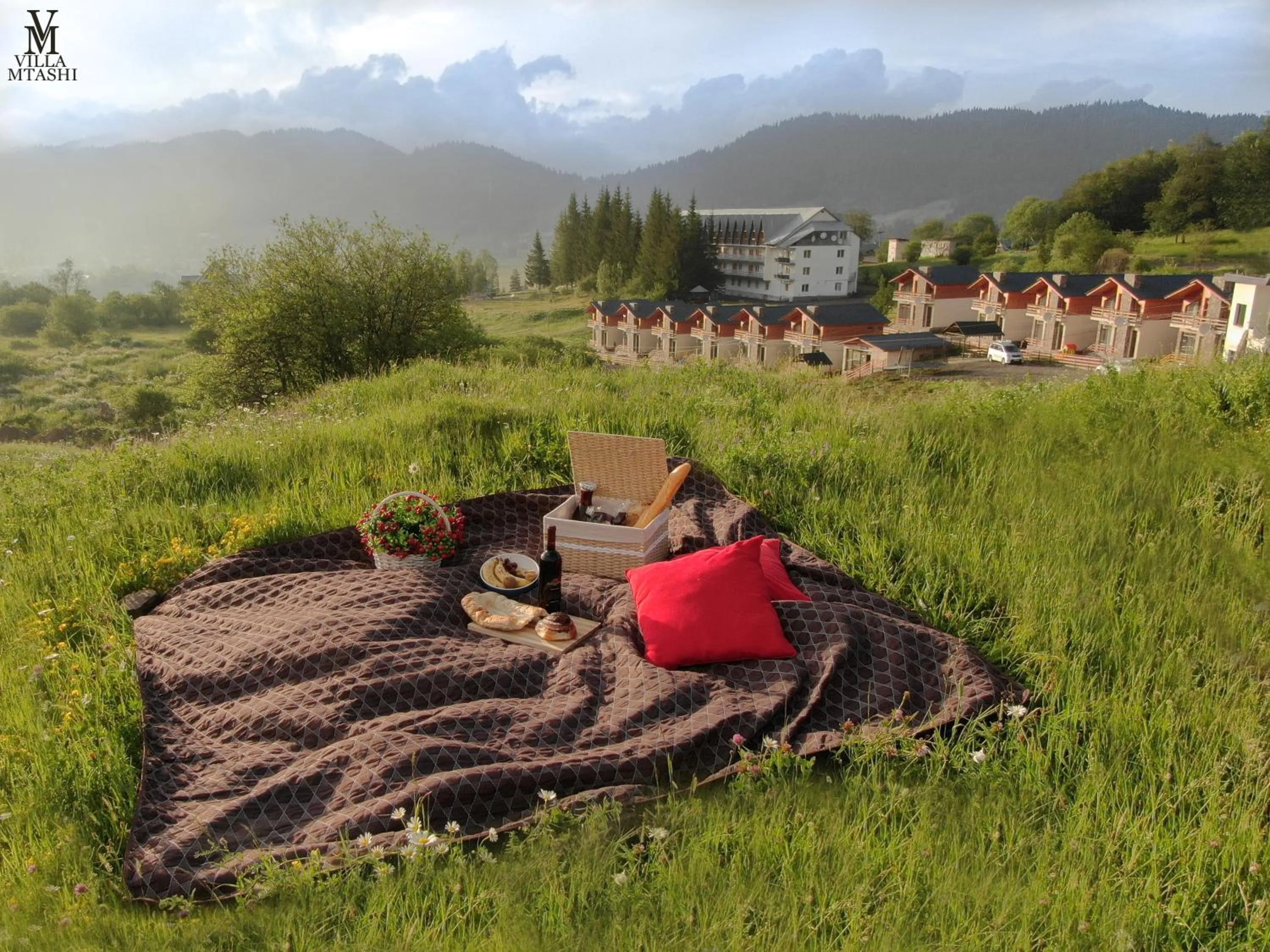 Natural landscape in Villa Mtashi