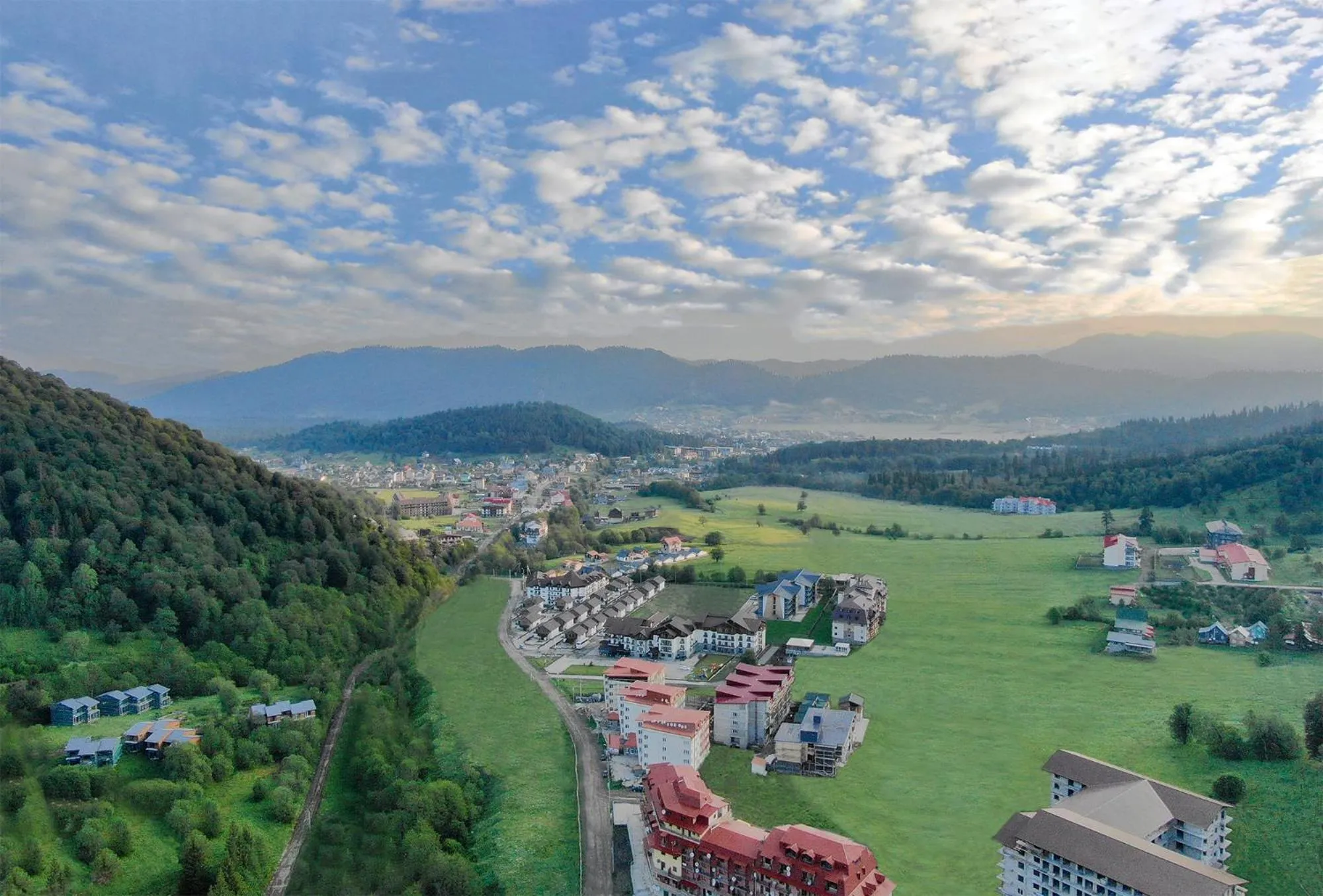 Natural landscape in Villa Mtashi