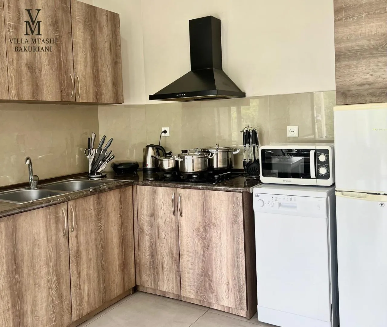 kitchen in Villa Mtashi