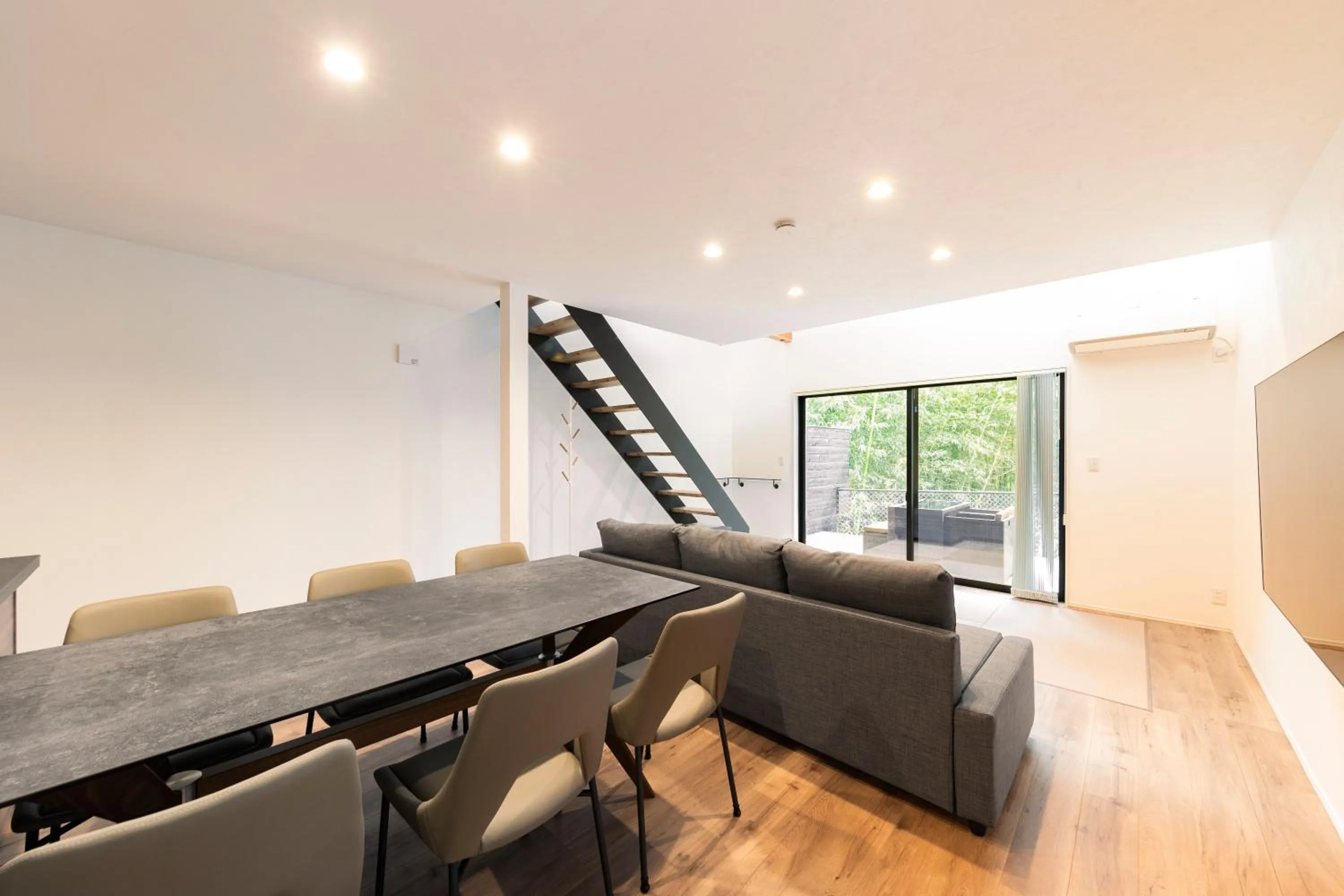 Living room in TERRA Yufuin