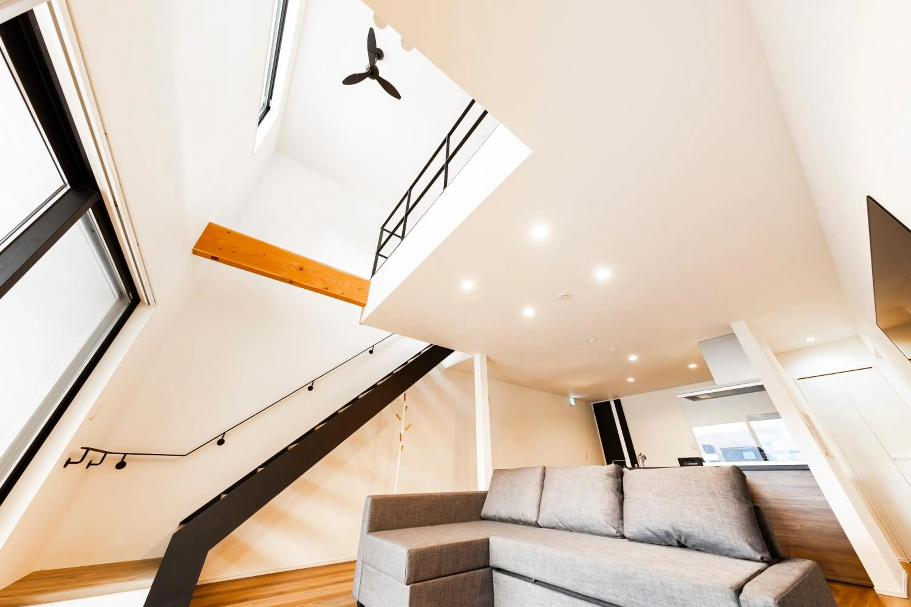 Living room in TERRA Yufuin