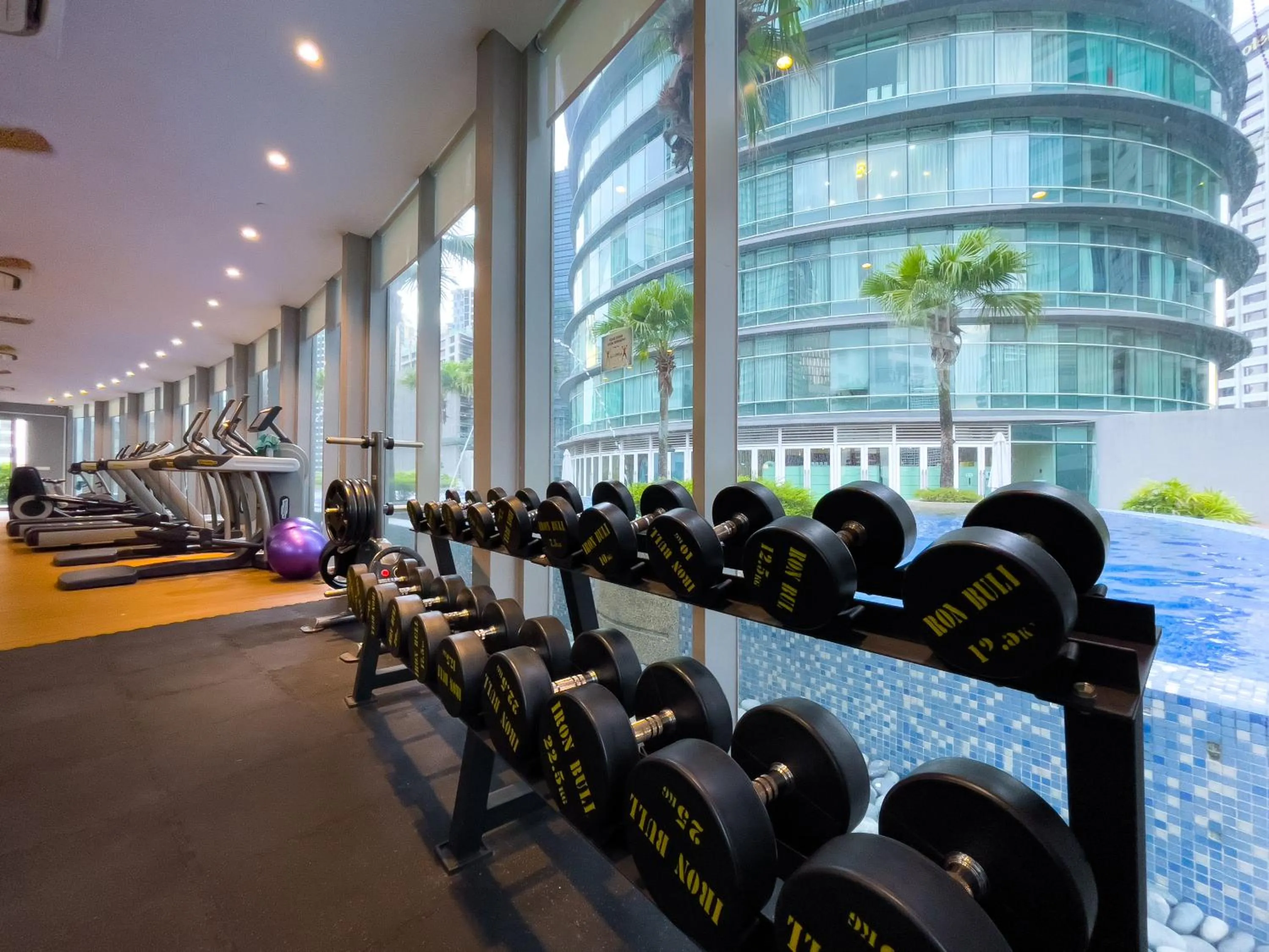 Fitness centre/facilities in Vortex Suites KLCC by Wakely Kuala Lumpur