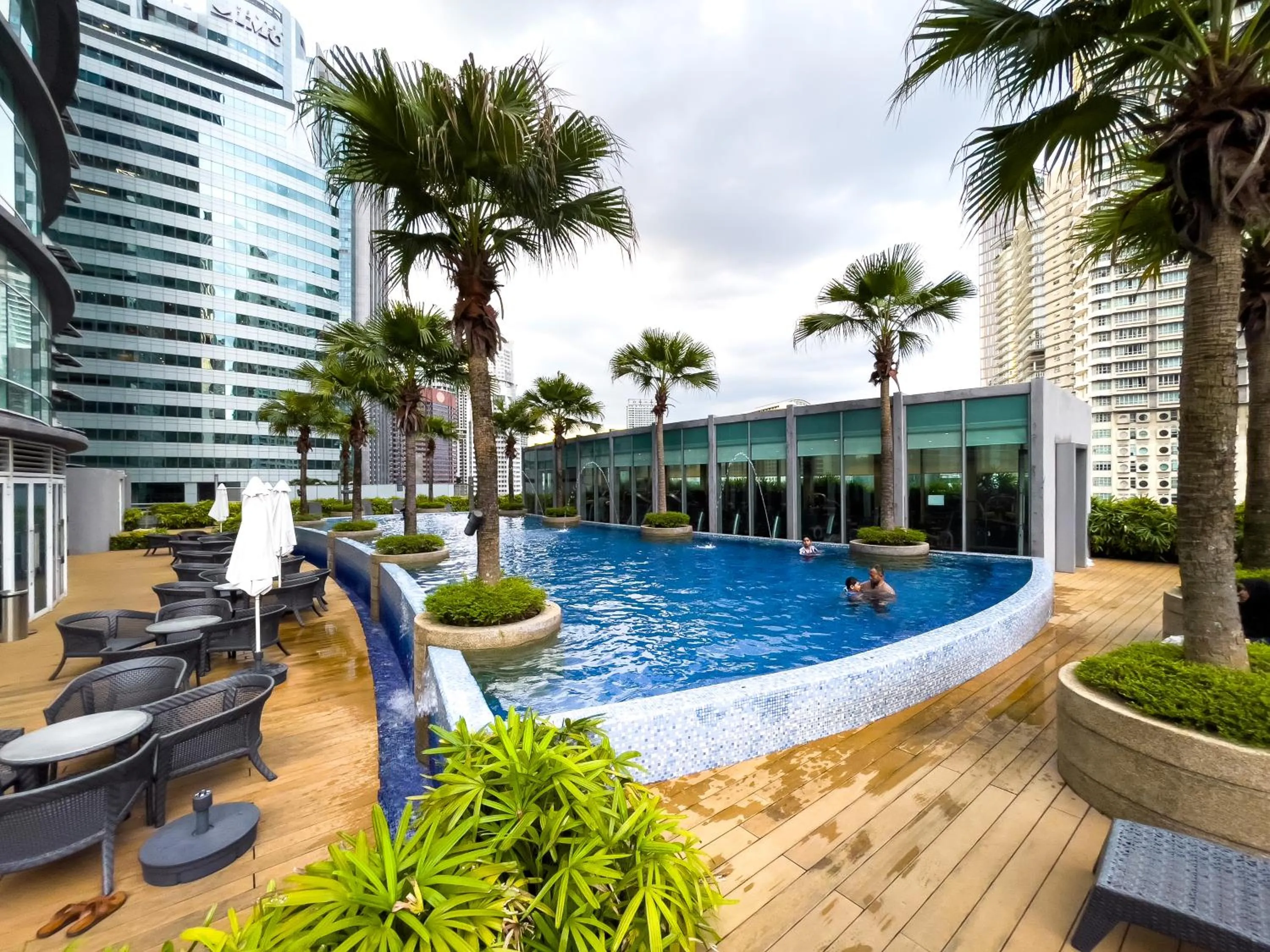 Swimming pool in Vortex Suites KLCC by Wakely Kuala Lumpur