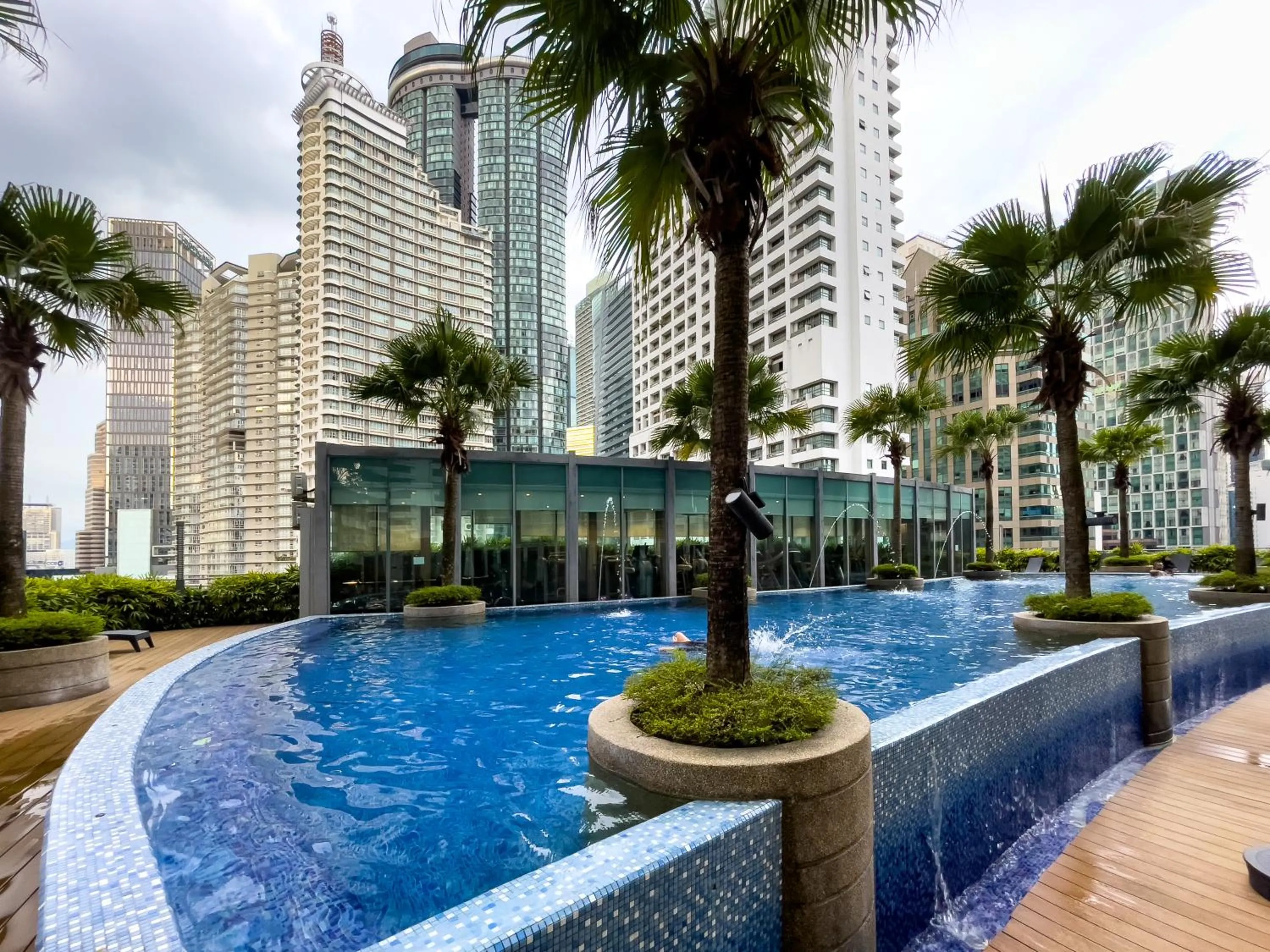 Swimming pool in Vortex Suites KLCC by Wakely Kuala Lumpur