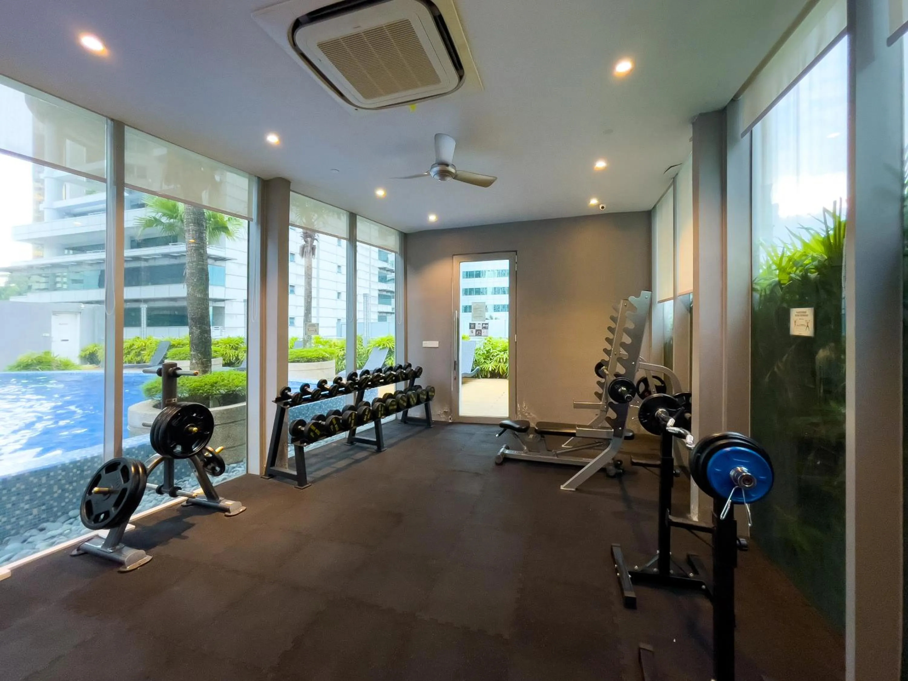 Fitness centre/facilities in Vortex Suites KLCC by Wakely Kuala Lumpur