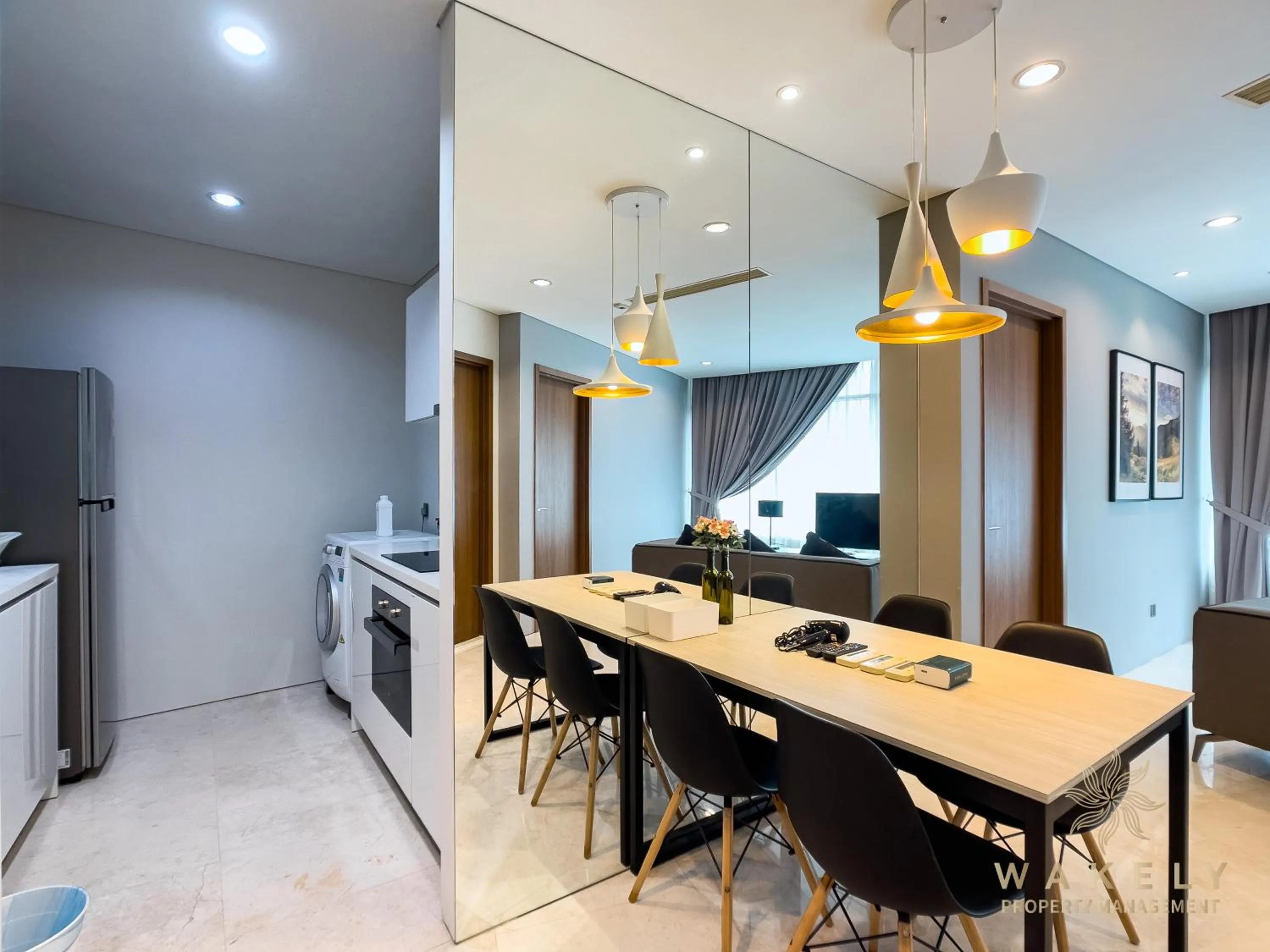 Kitchen or kitchenette in Vortex Suites KLCC by Wakely Kuala Lumpur