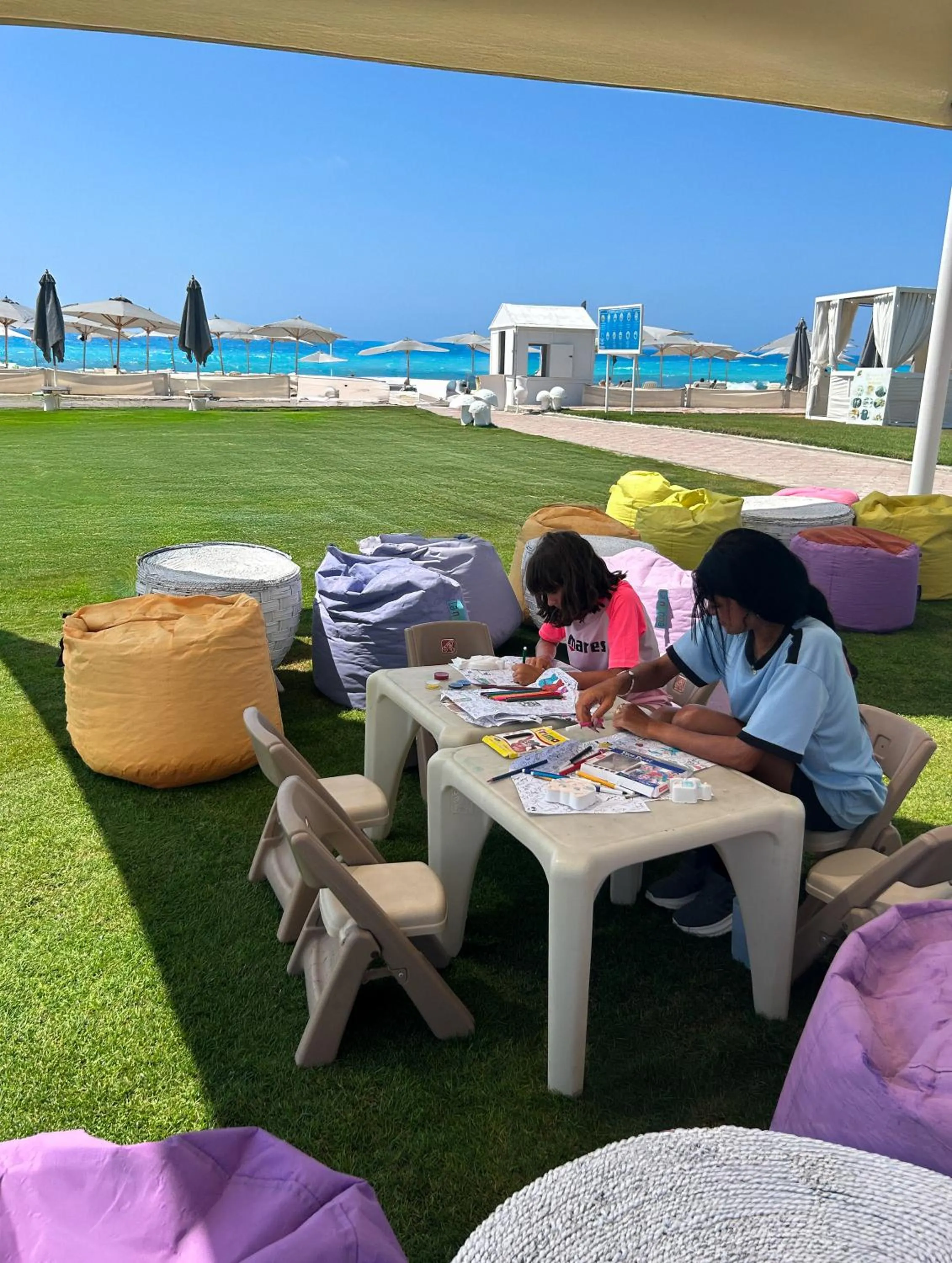 Kids's club in Borg El Arab Beach Resort