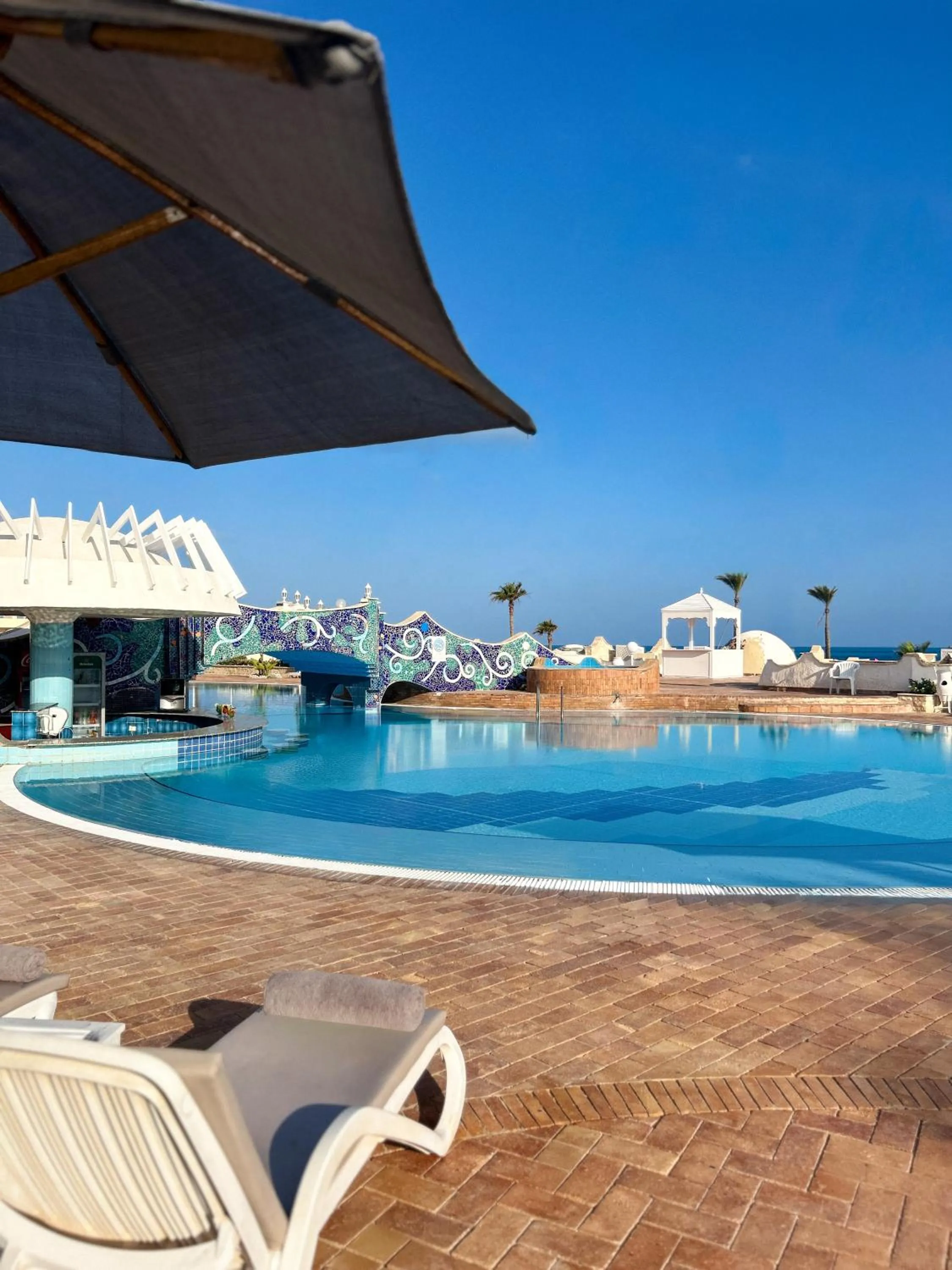 Day in Borg El Arab Beach Resort