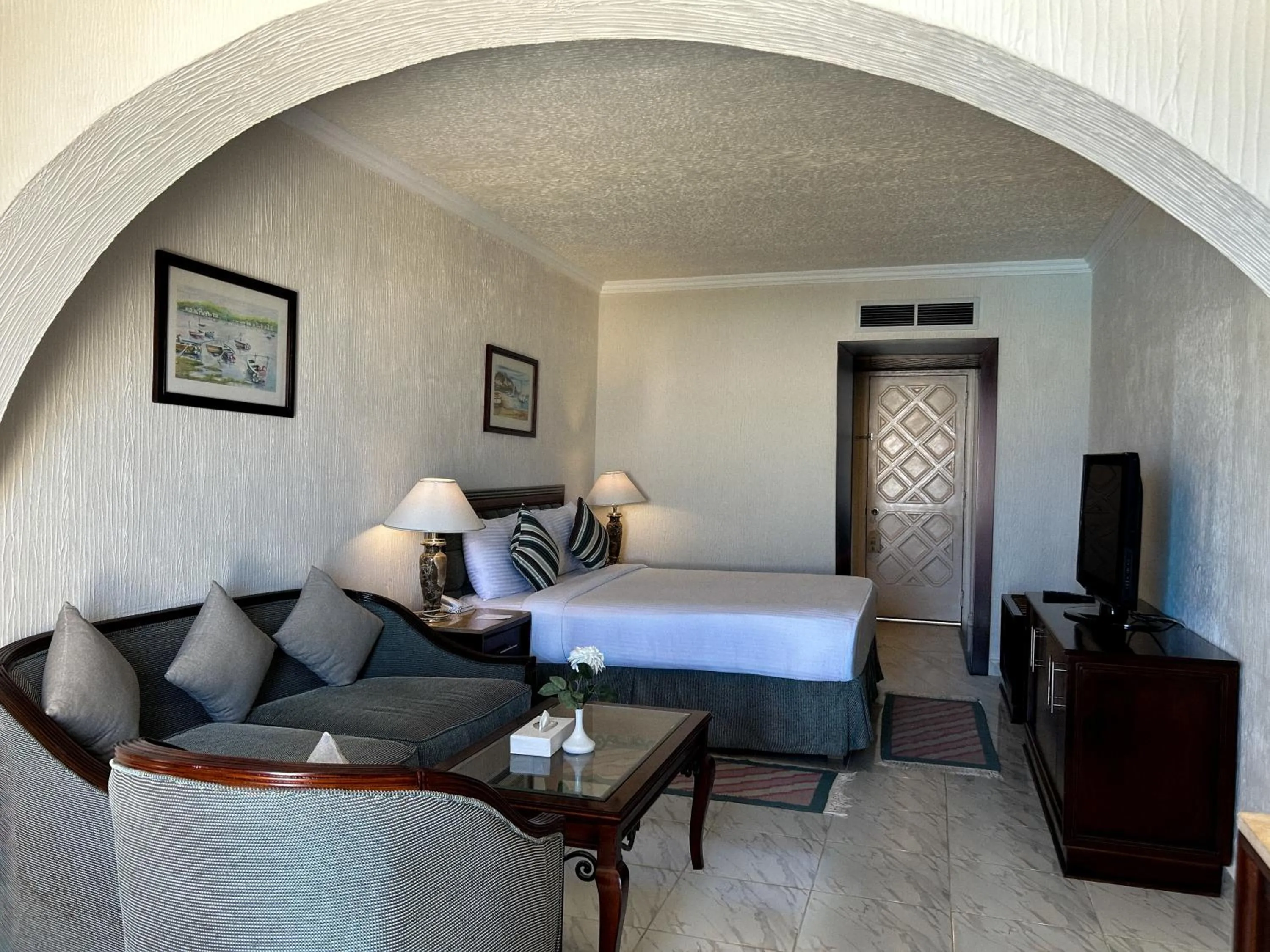 Bed in Borg El Arab Beach Resort