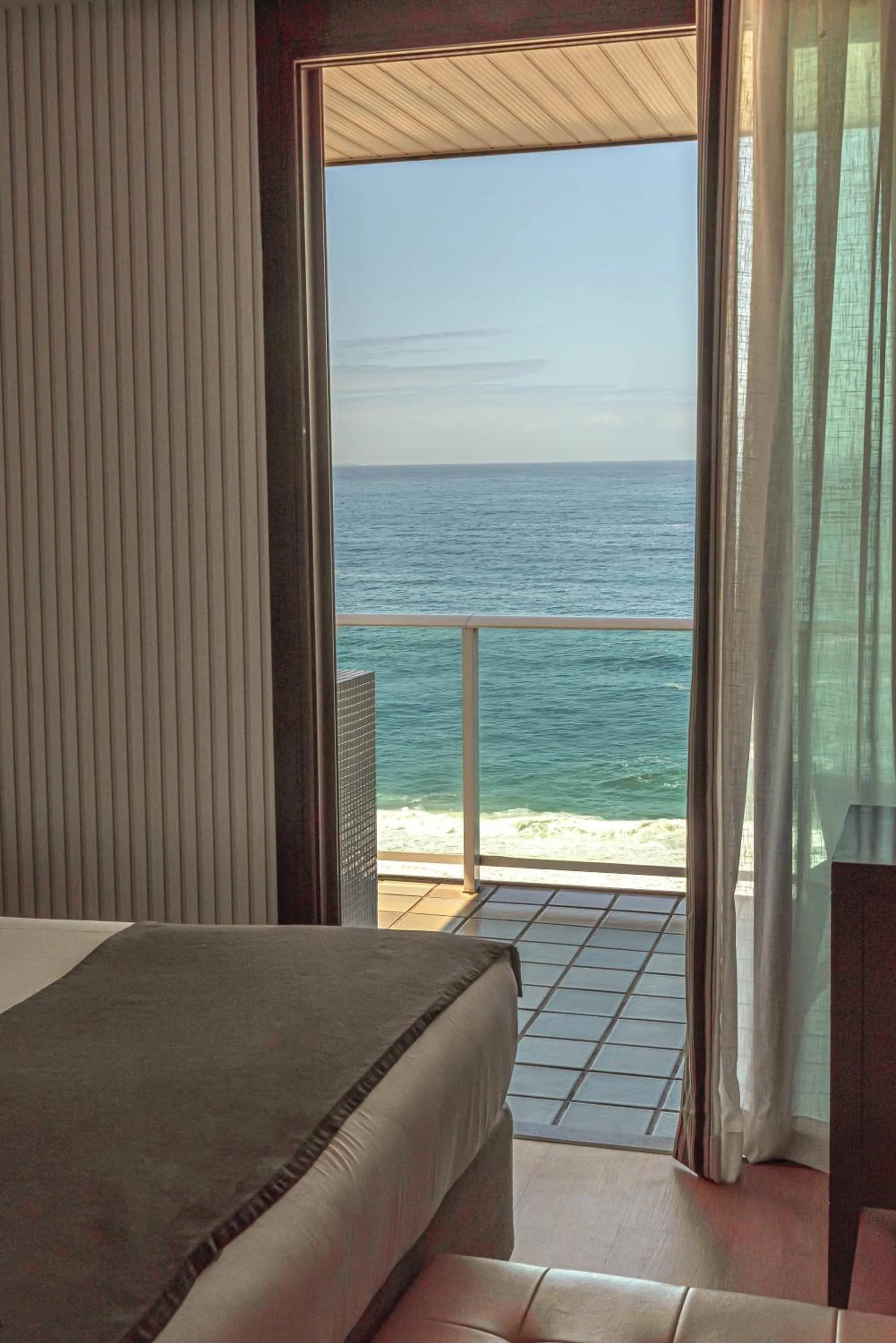 View (from property/room), Bed in Pestana Rio Atlantica