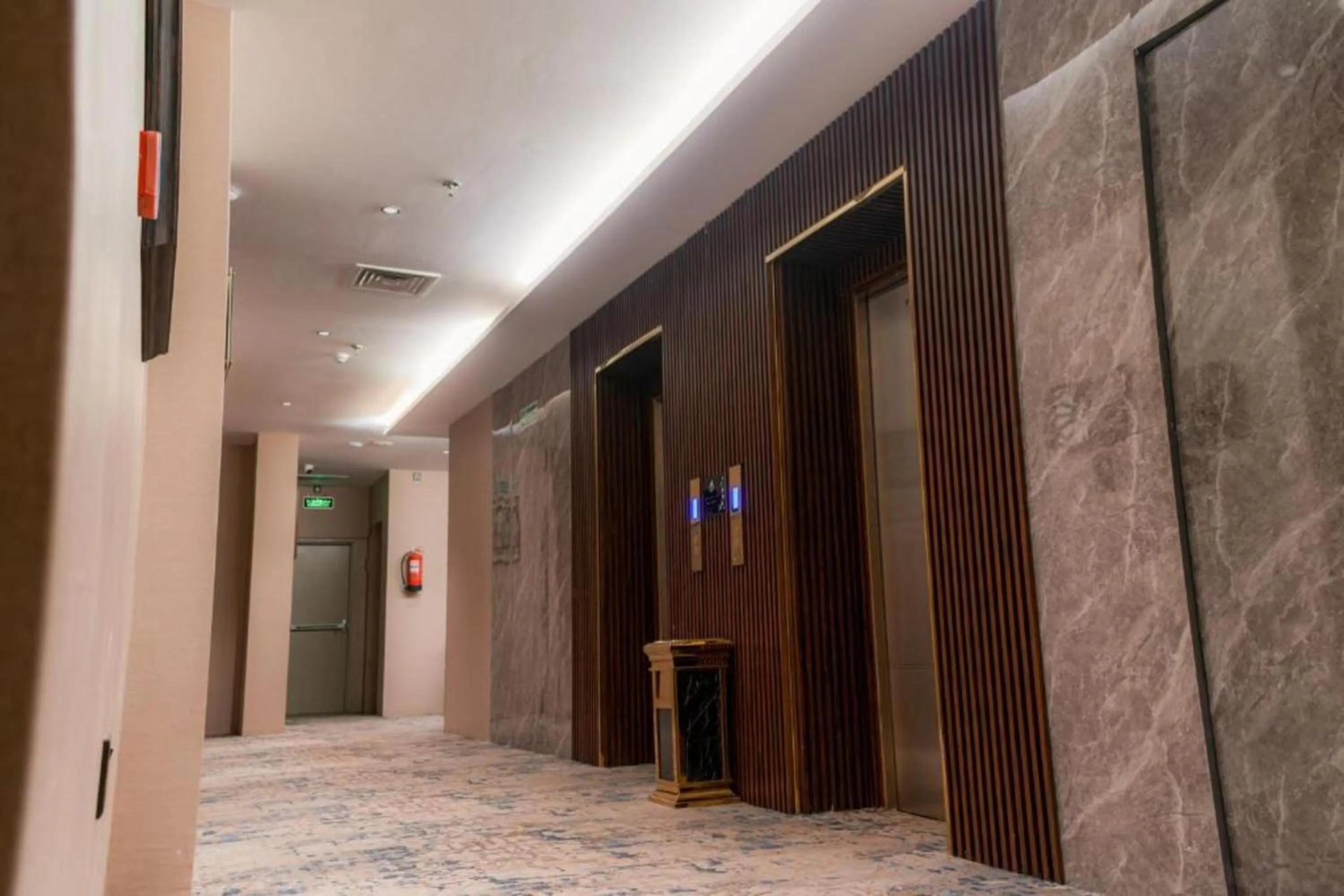 elevator in Palette Luxury MAS Hotel