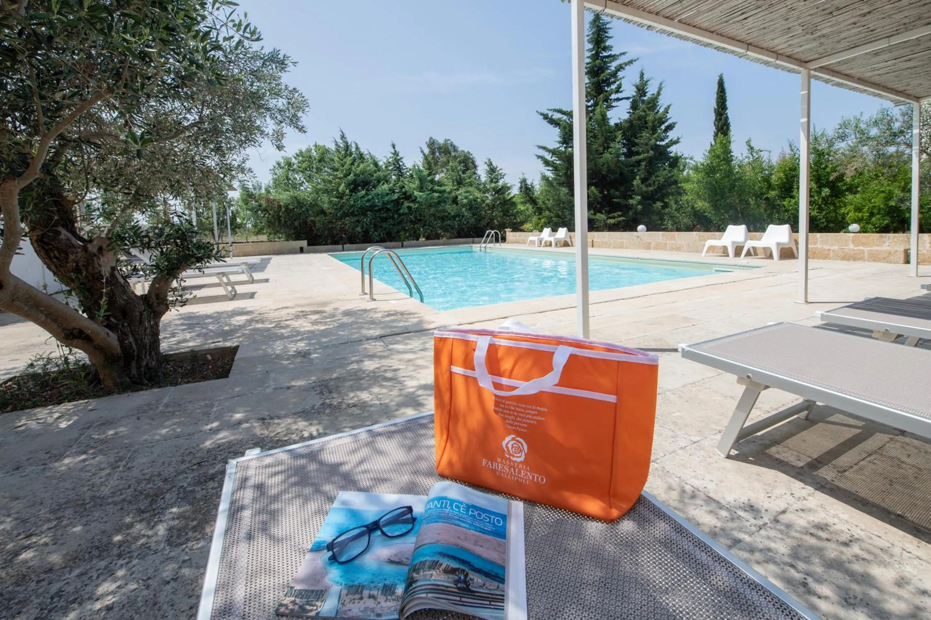 Solarium in Masseria Agriturismo Faresalento