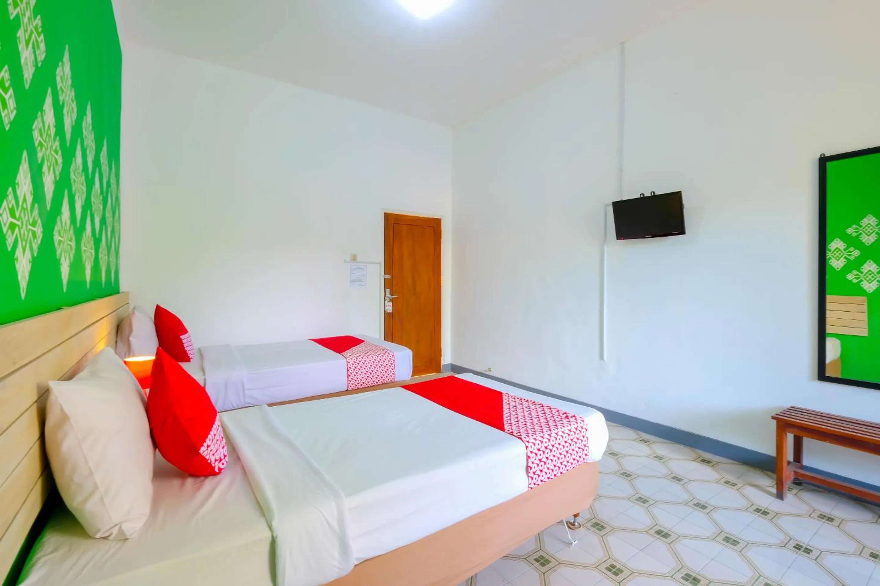 Bedroom in OYO 1206 Lombok Guest House